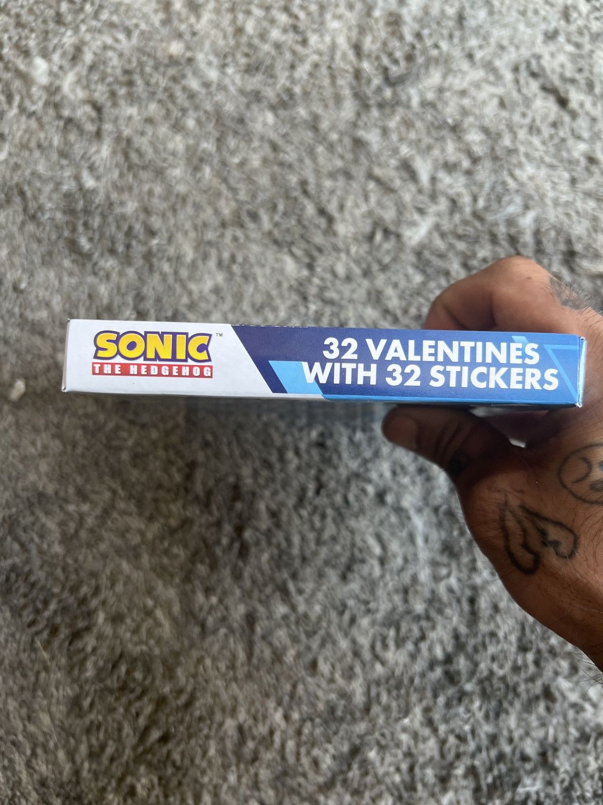Hypebeast Sega Sonic The Hedgehog 32 Valentines With 32 Stickers Size ONE SIZE - 4 Thumbnail