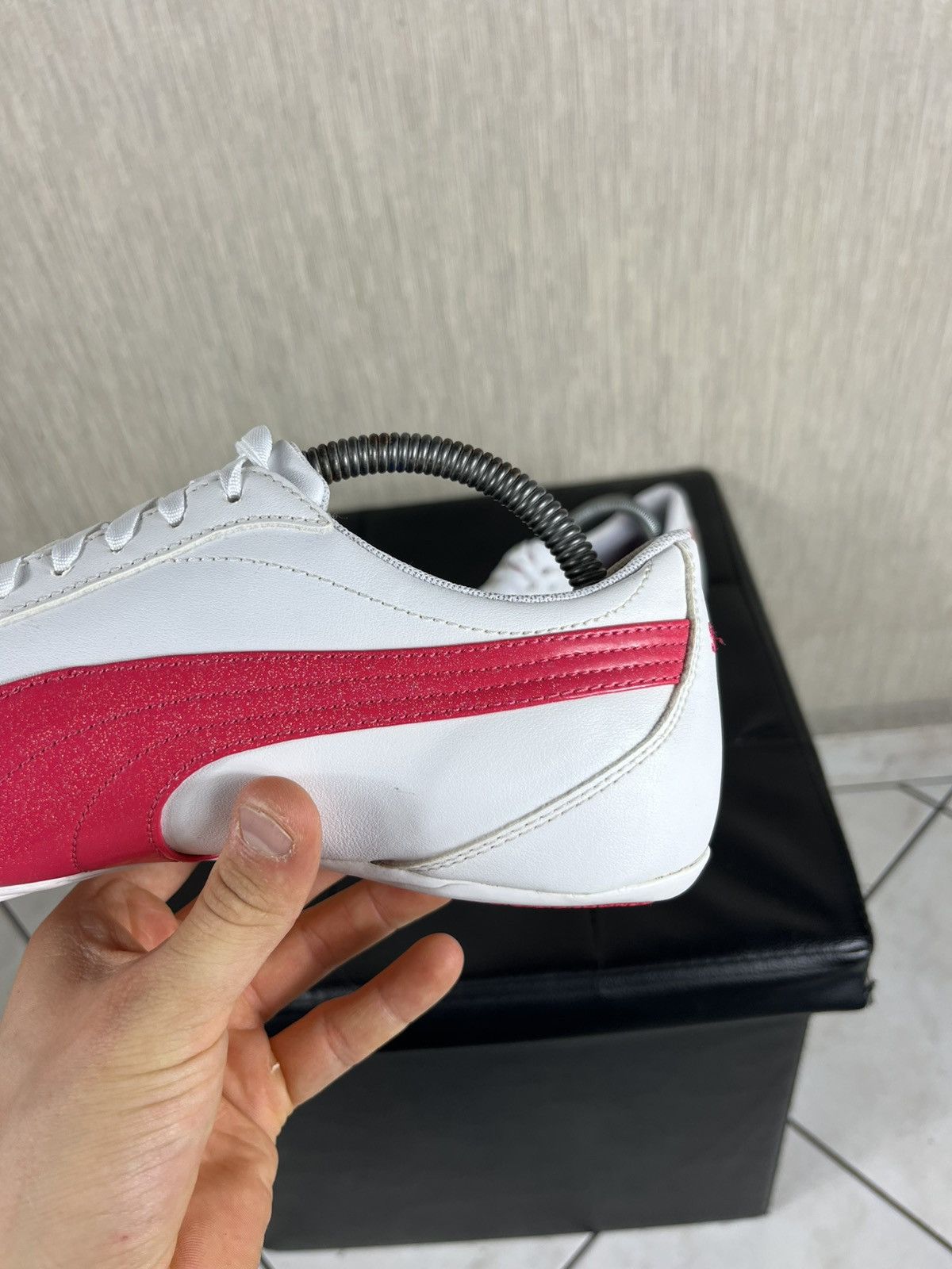 Puma Vintage Puma speed cat y2k sneakers shiny brocade pink shoes Size US 9.5 / IT 39.5 - 12 Thumbnail