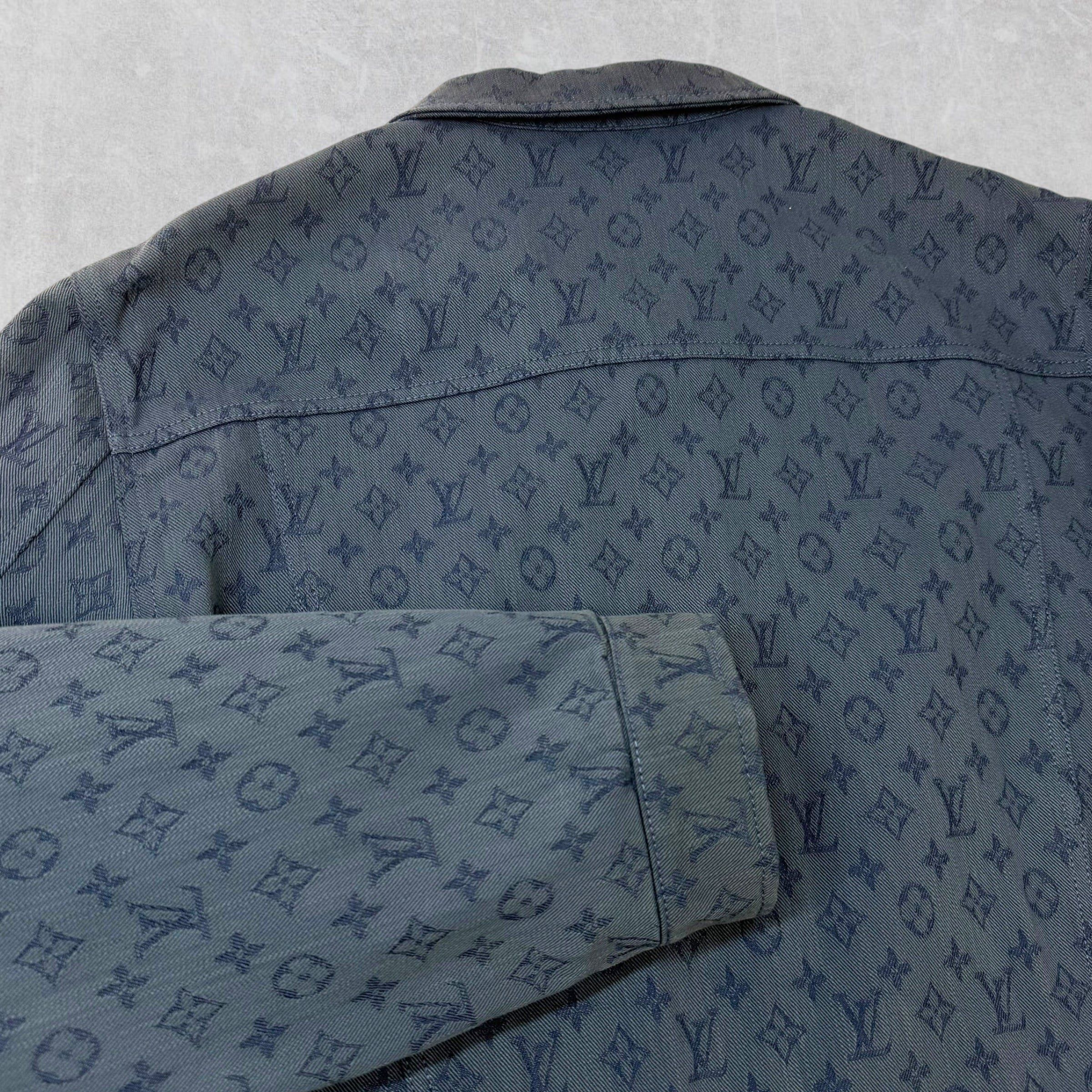 Louis Vuitton Louis Vuitton Monogram Denim Jacket 58 (XXL) Size US XXL / EU 58 / 5 - 4 Thumbnail