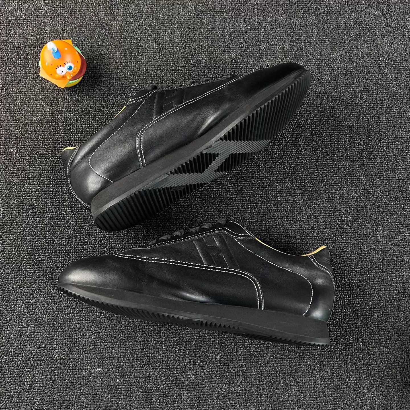 Hermes Hermes Black Men's Sneakers 43.5 HB6015 Size US 10.5 / EU 43-44 - 3 Thumbnail