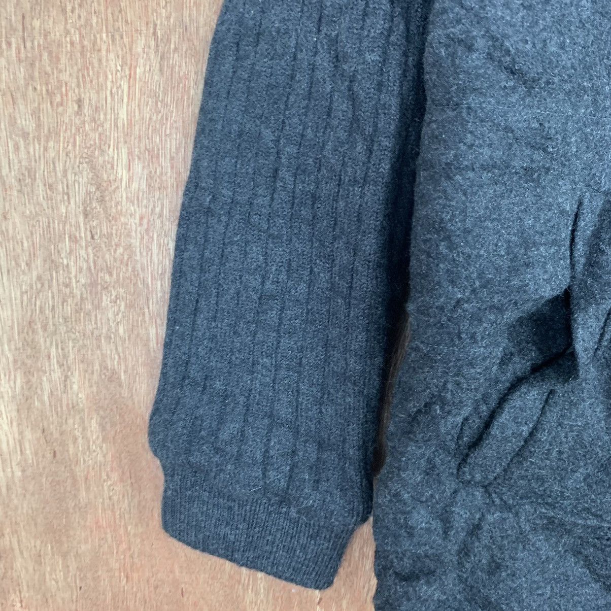 Japanese Brand × Vintage Henri-Luc Vintage Knit Jacket (Winter Comfortable) Size US M / EU 48-50 / 2 - 6 Thumbnail