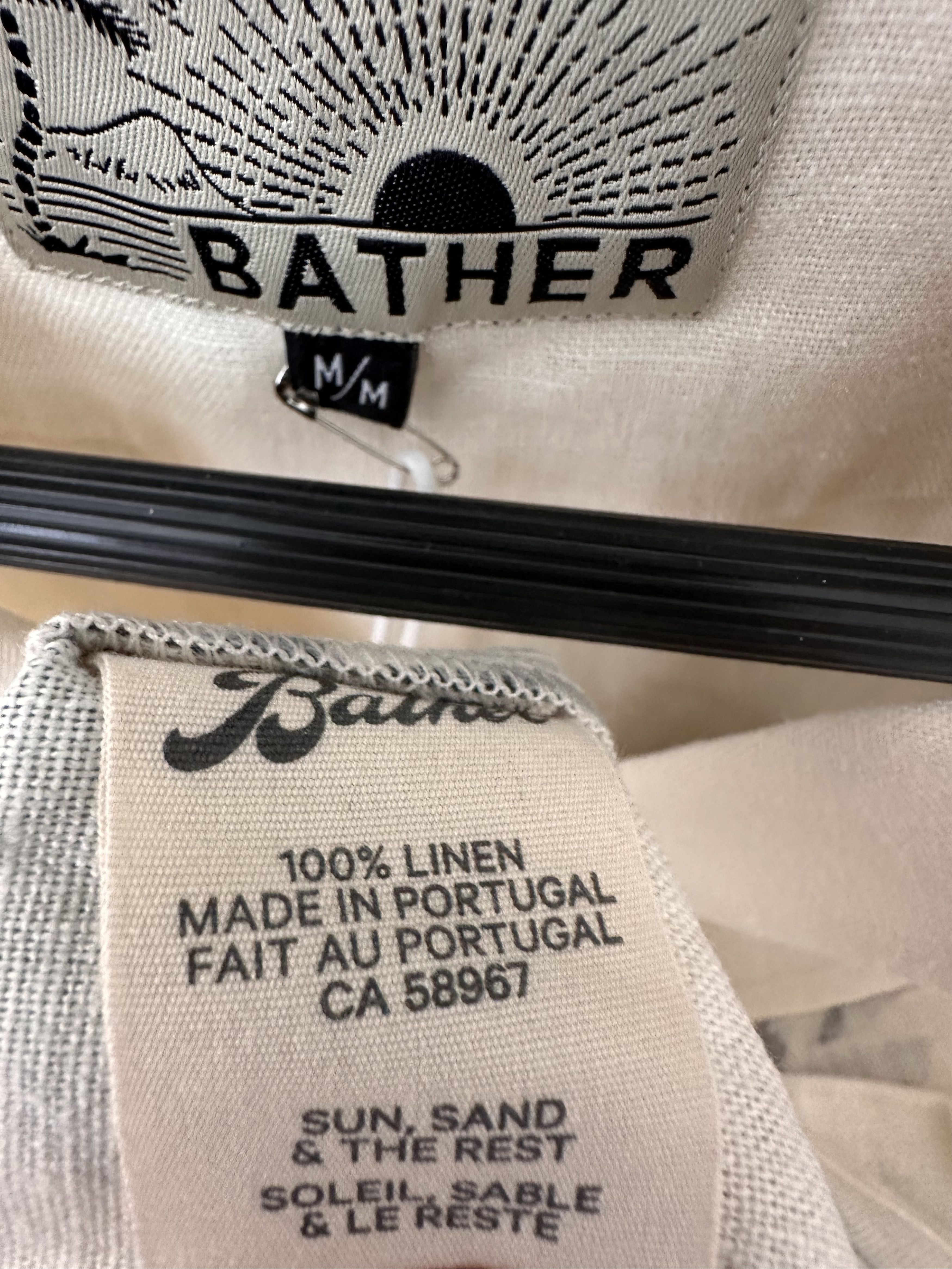 Bather Bather "Natural Trippin" Camp Collar Shirt – New w/ Tags Size US M / EU 48-50 / 2 - 3 Thumbnail