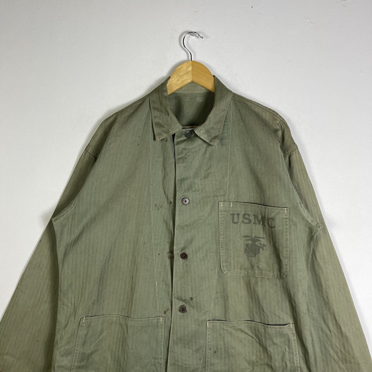 Vintage True Vintage 40’s WW11 Usmc Utility Jacket Size US M / EU 48-50 / 2 - 5 Thumbnail