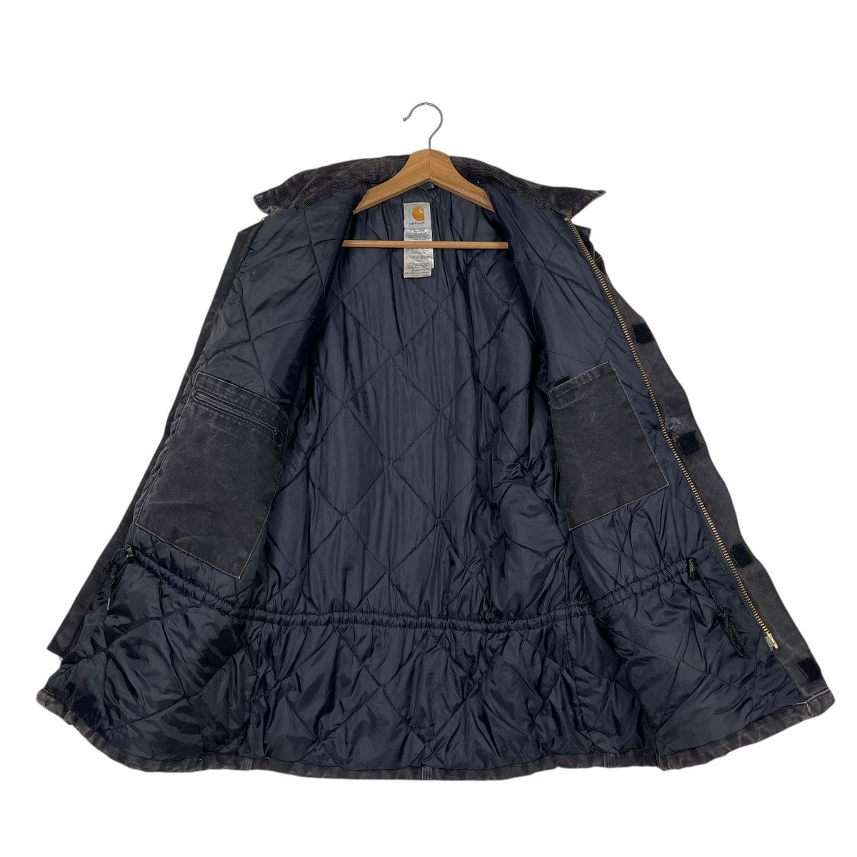 Carhartt Vintage Carhartt Black Denim Heavyweight Jacket Size US M / EU 48-50 / 2 - 11 Thumbnail