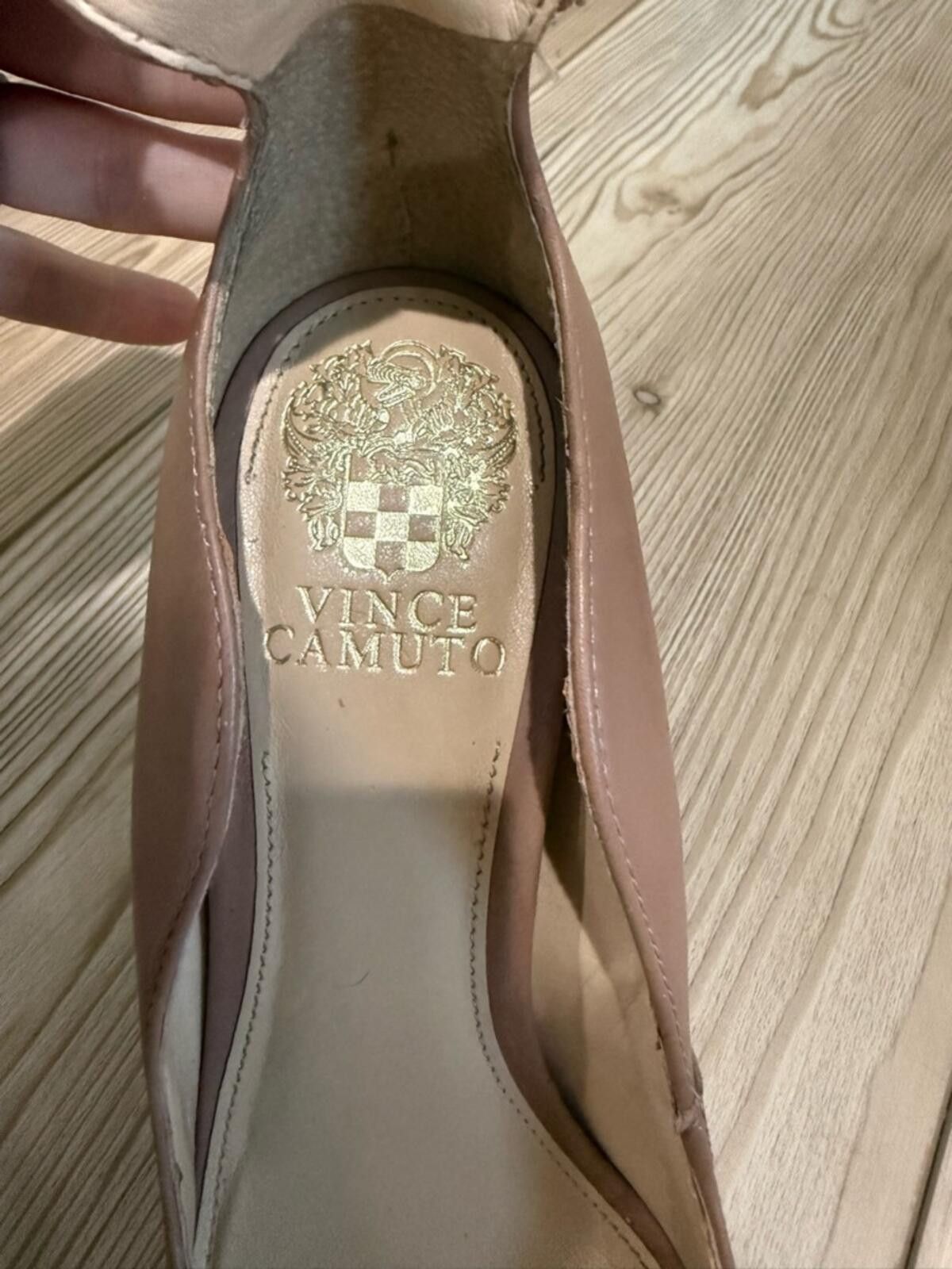 Vince Camuto Vince Camuto Mauve Pointed-Toe Ankle-Strap Pumps Size US 7.5 / IT 37.5 - 2 Thumbnail
