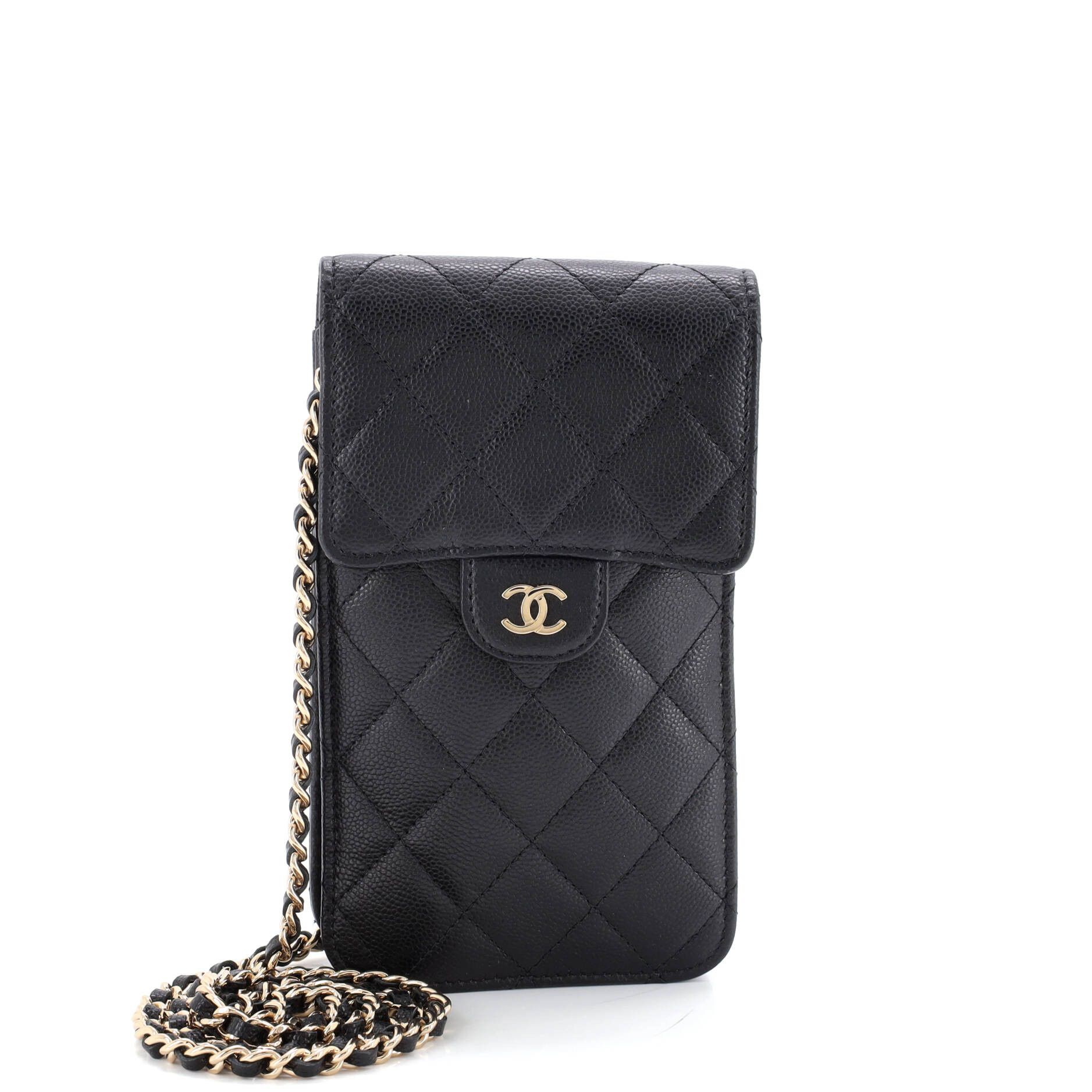 Chanel Button on Top Flap Wallet on Chain Size ONE SIZE - 1 Thumbnail
