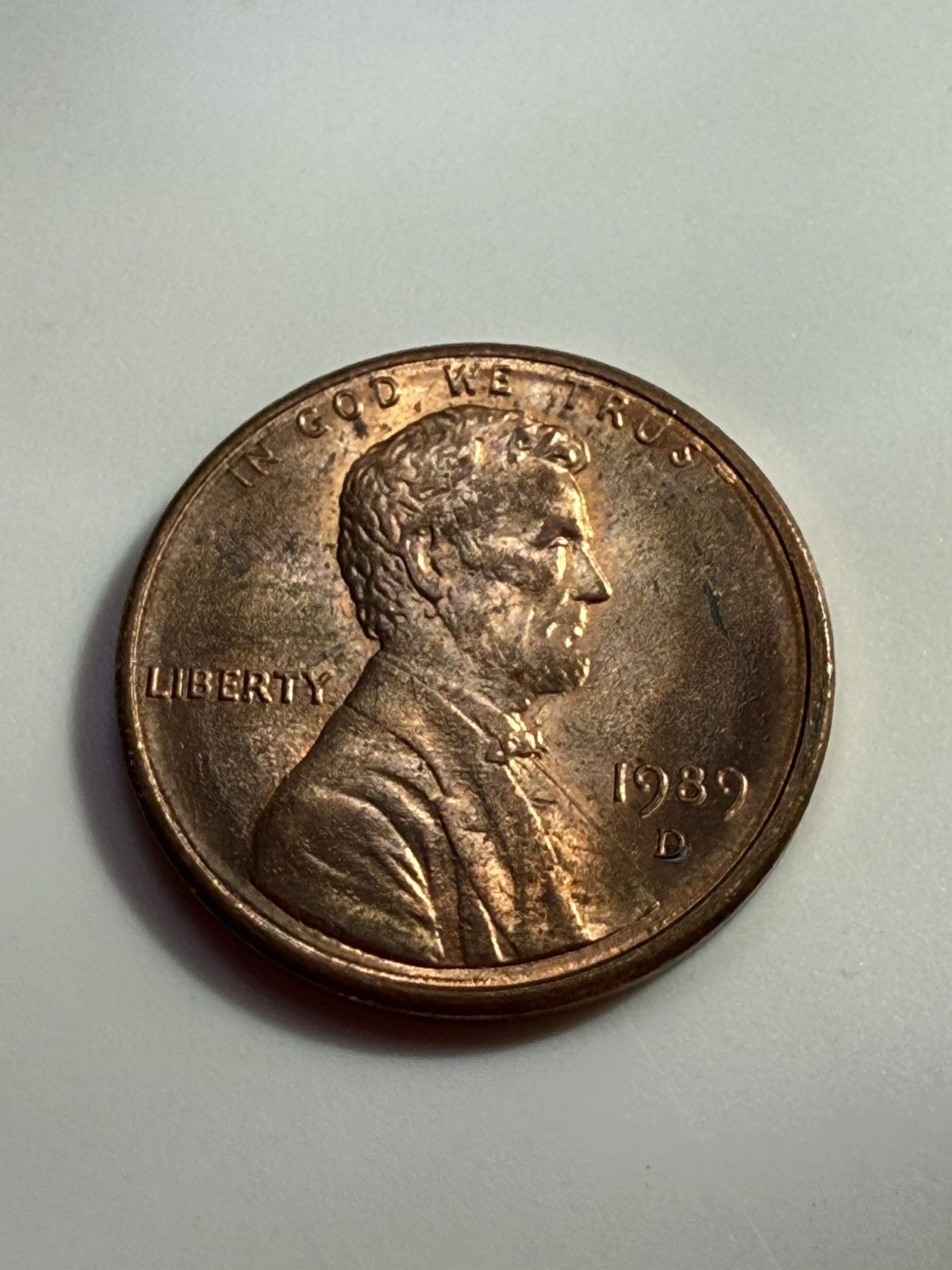 Other 1989 Lincoln Cent Penny - Error Double Die Size ONE SIZE - 1 Thumbnail