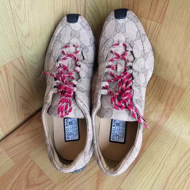 Gucci gucci run leather low-top casual shoes-2507 Size US 10 / EU 43 - 5 Thumbnail