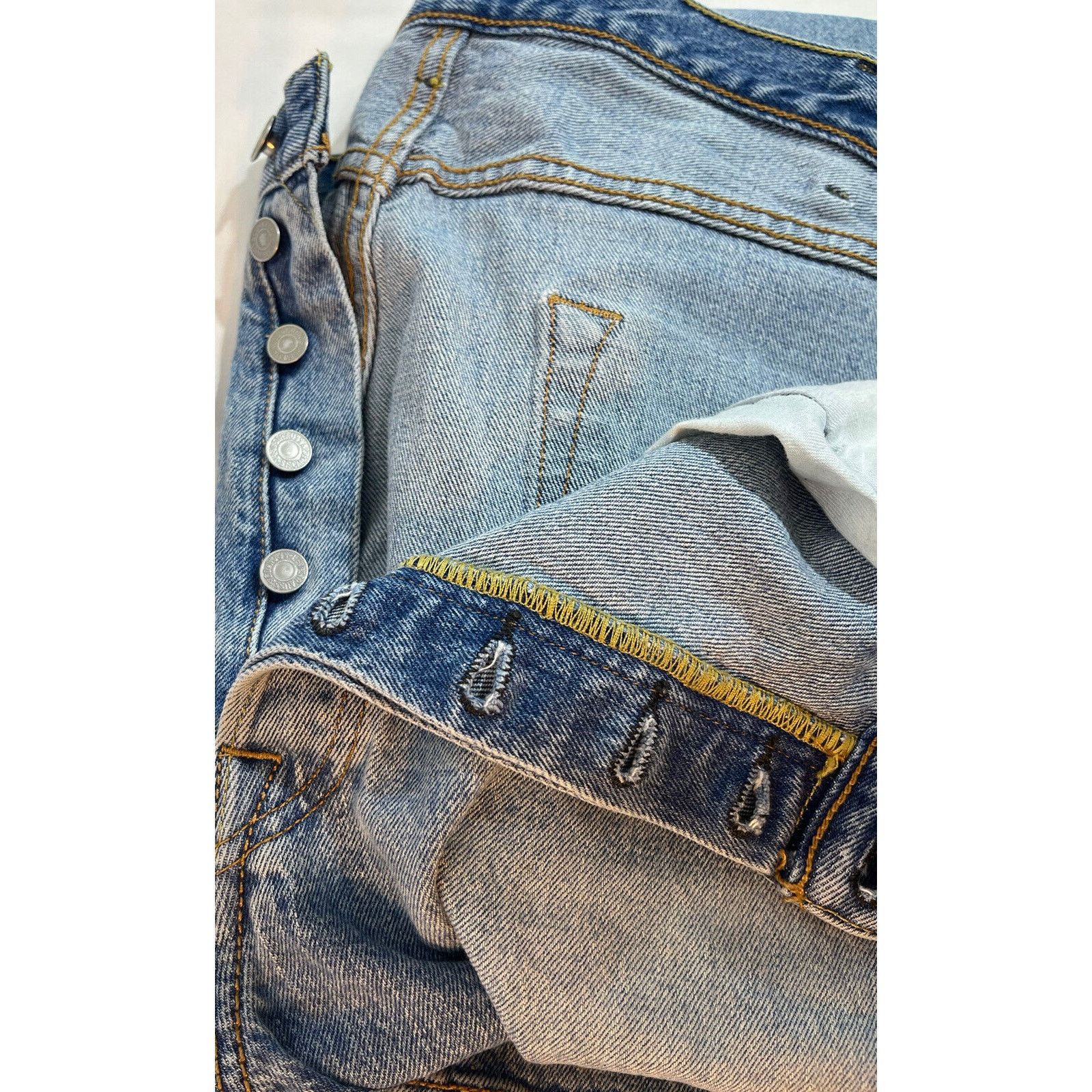 Levi's Levi Button Fly 501 38x32 Size US 38 / EU 54 - 4 Thumbnail
