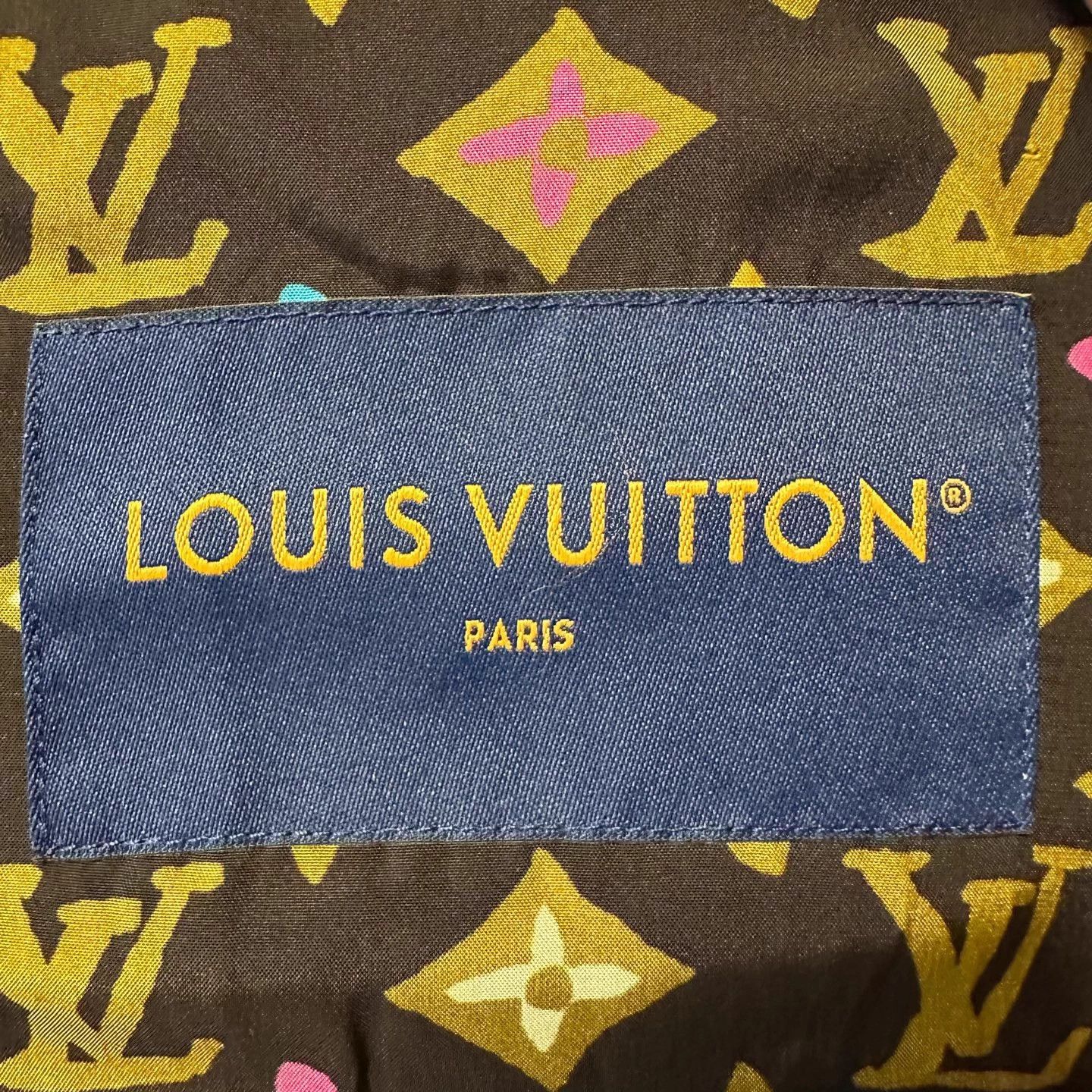 Louis Vuitton LV Tyler x Emb Logo Knit Wool LS Jacket Black XL Size US XL / EU 56 / 4 - 4 Thumbnail