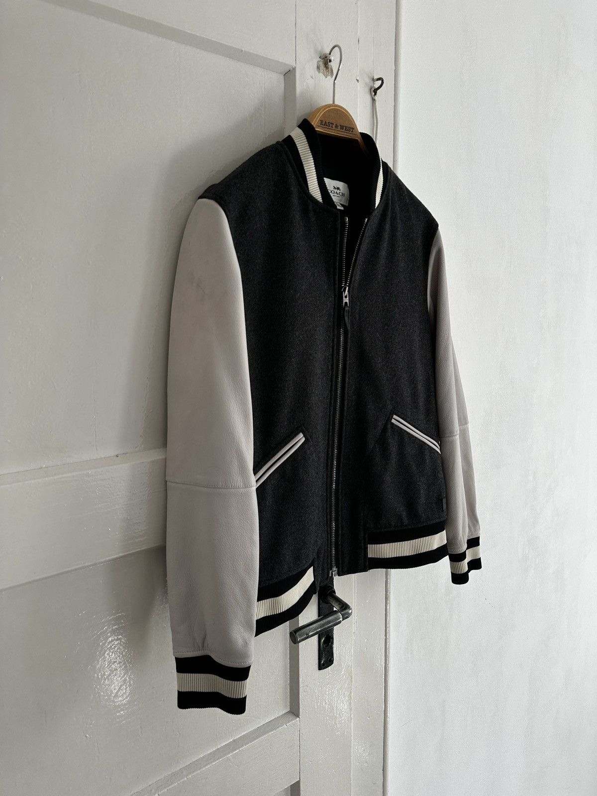 Coach Coach x New York x jacket x luxury x leather x wool Size US M / EU 48-50 / 2 - 3 Thumbnail
