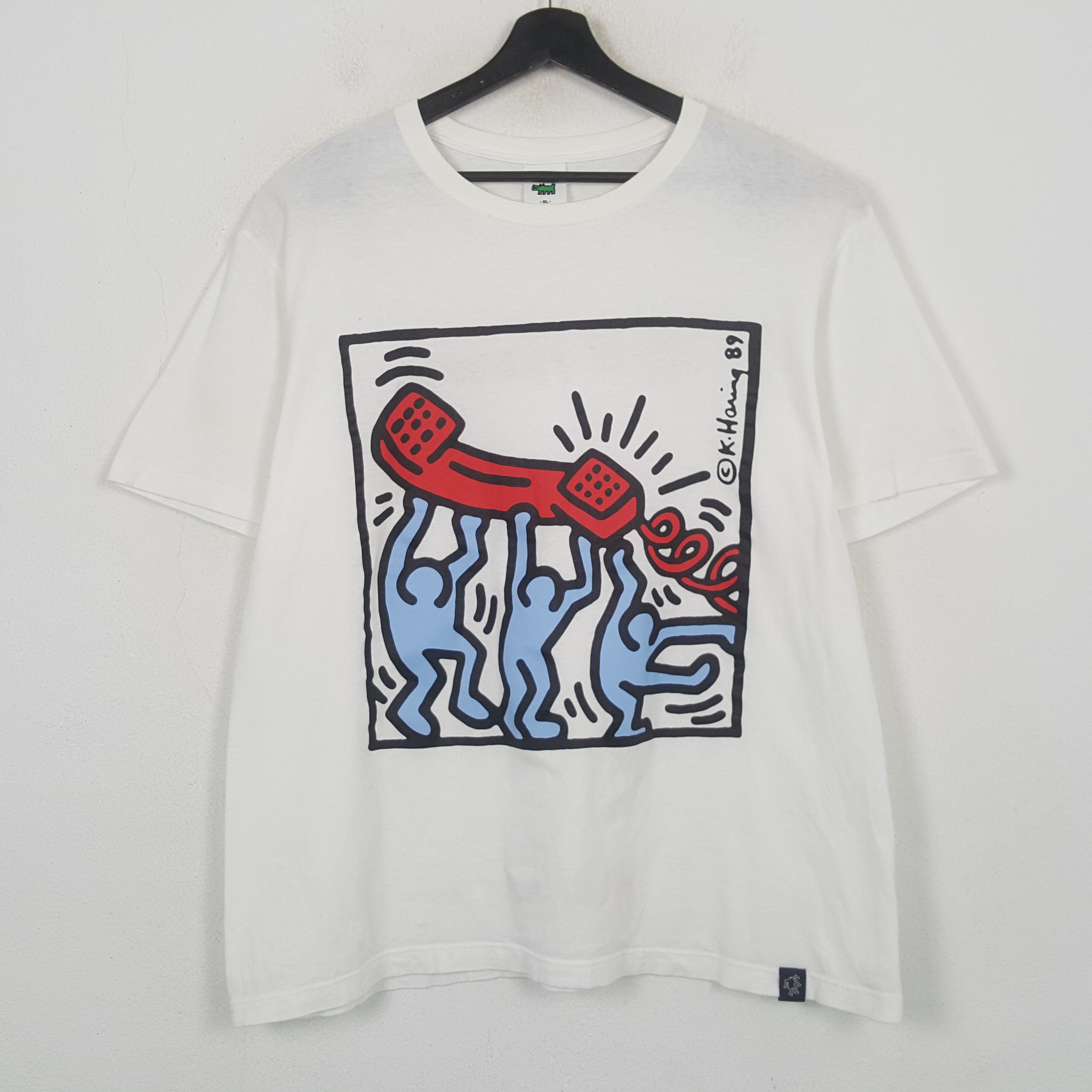 Keith Haring Keith Haring x Uniqlo Japanese Brand Tshirt C294N78 Size US XL / EU 56 / 4 - 1 Thumbnail