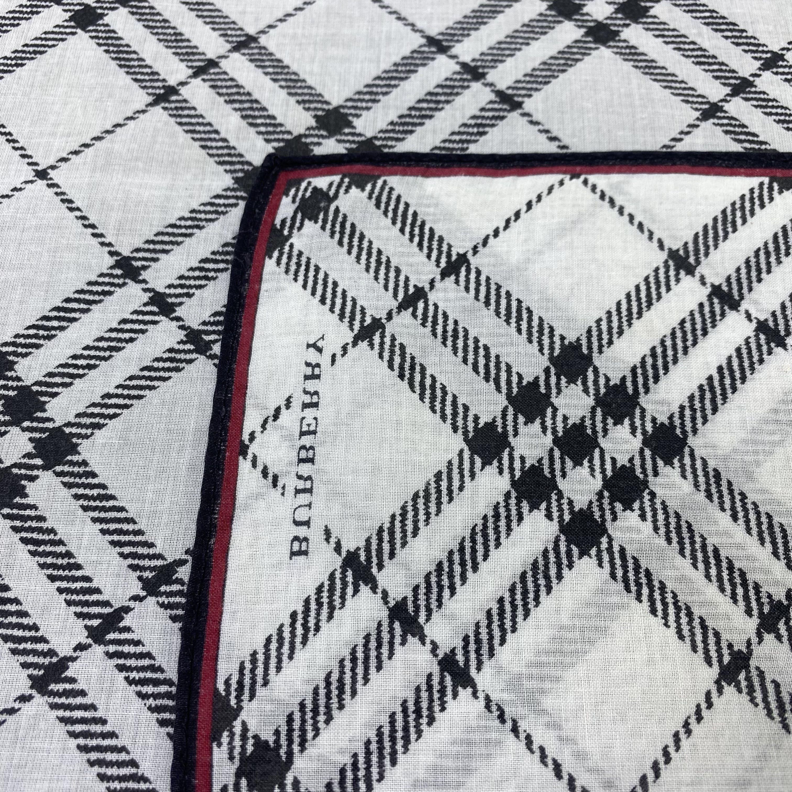 Burberry Burberry Handkerchief Neckerchief Bandana-B2072 Size ONE SIZE - 6 Thumbnail