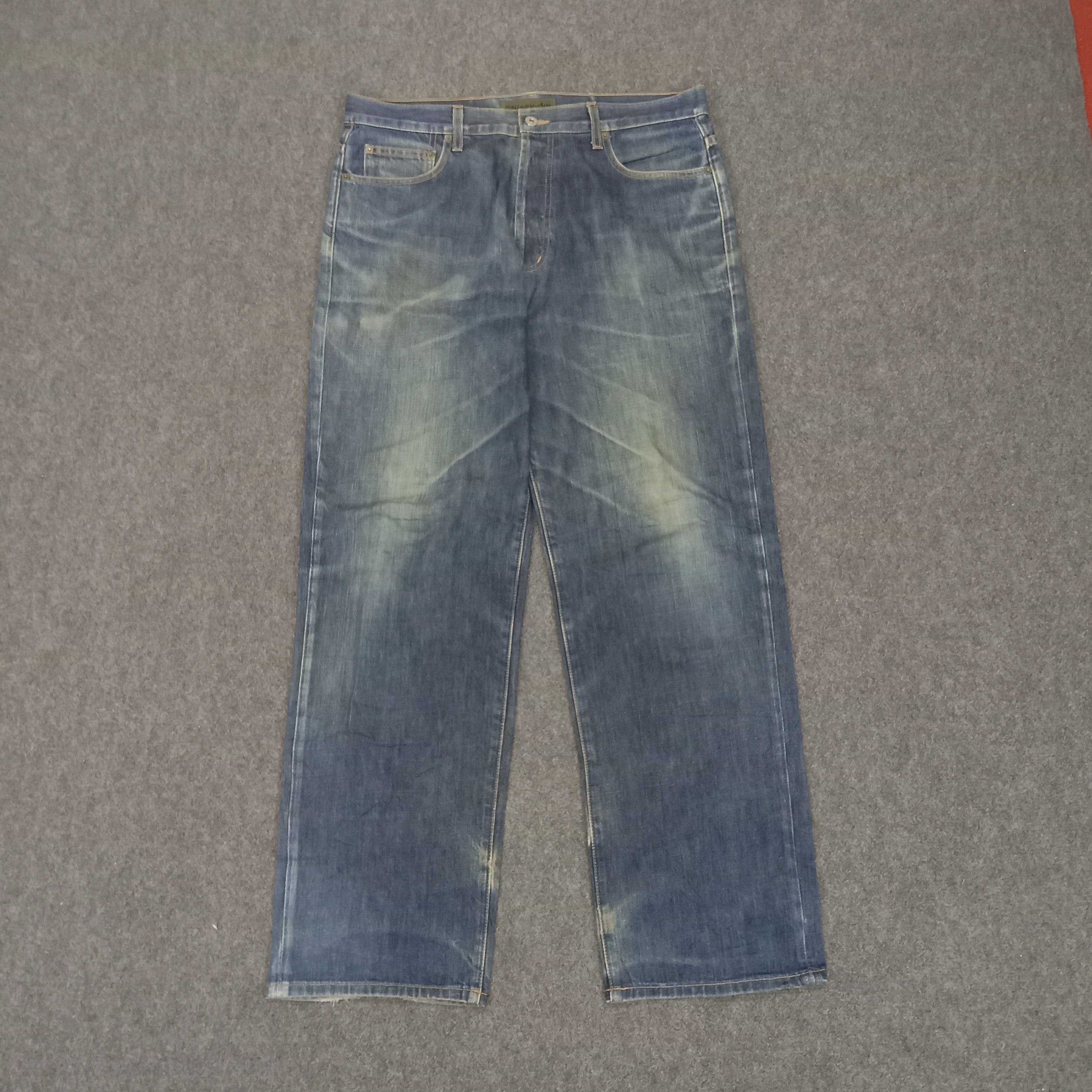 Stussy × Vintage Stussy Streetwear Japanese Style Custom Jeans Size US 37 - 5 Thumbnail