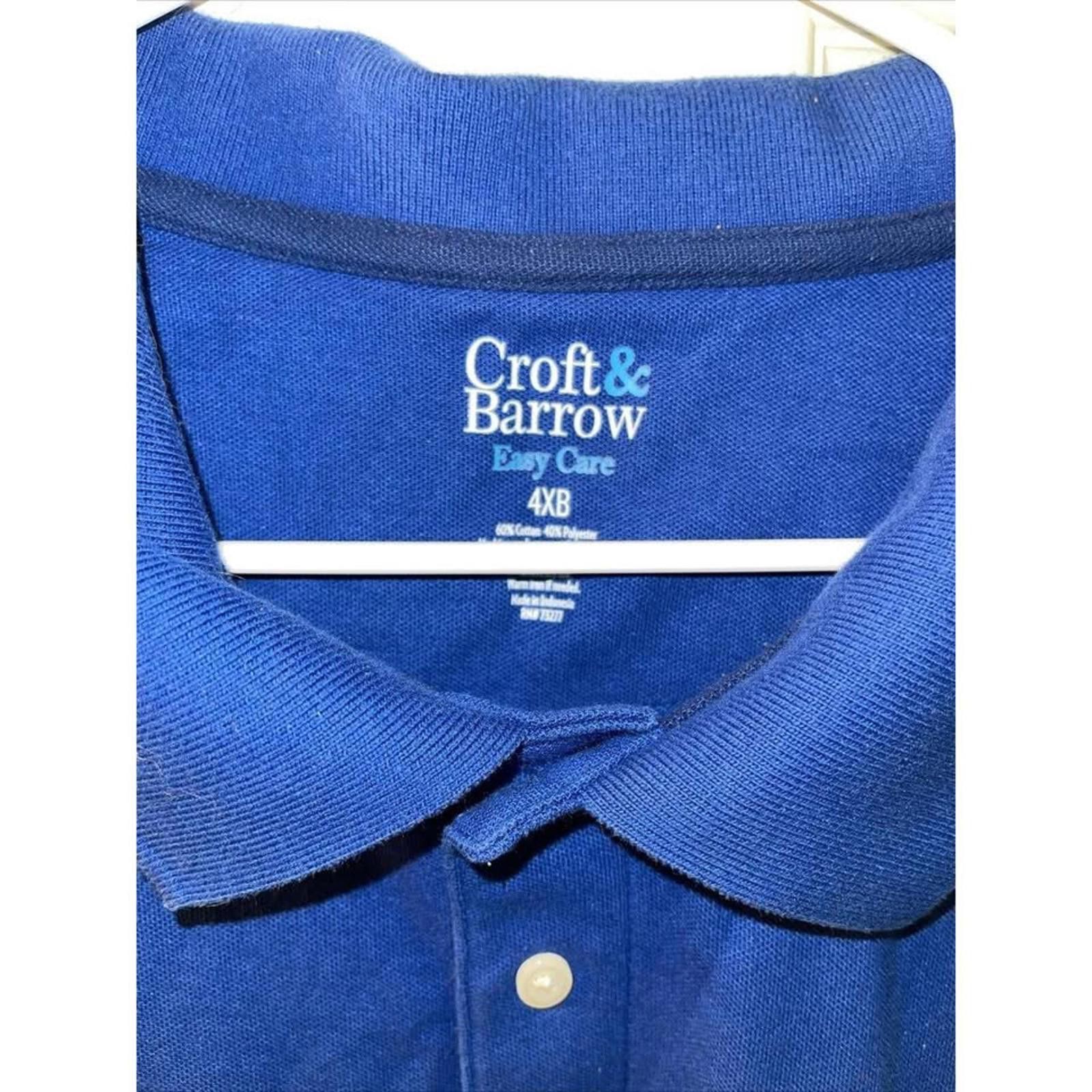 Other Croft & Barrow Easy Care Polo Shirt - Size 4XB Size US XXL / EU 58 / 5 - 2 Thumbnail