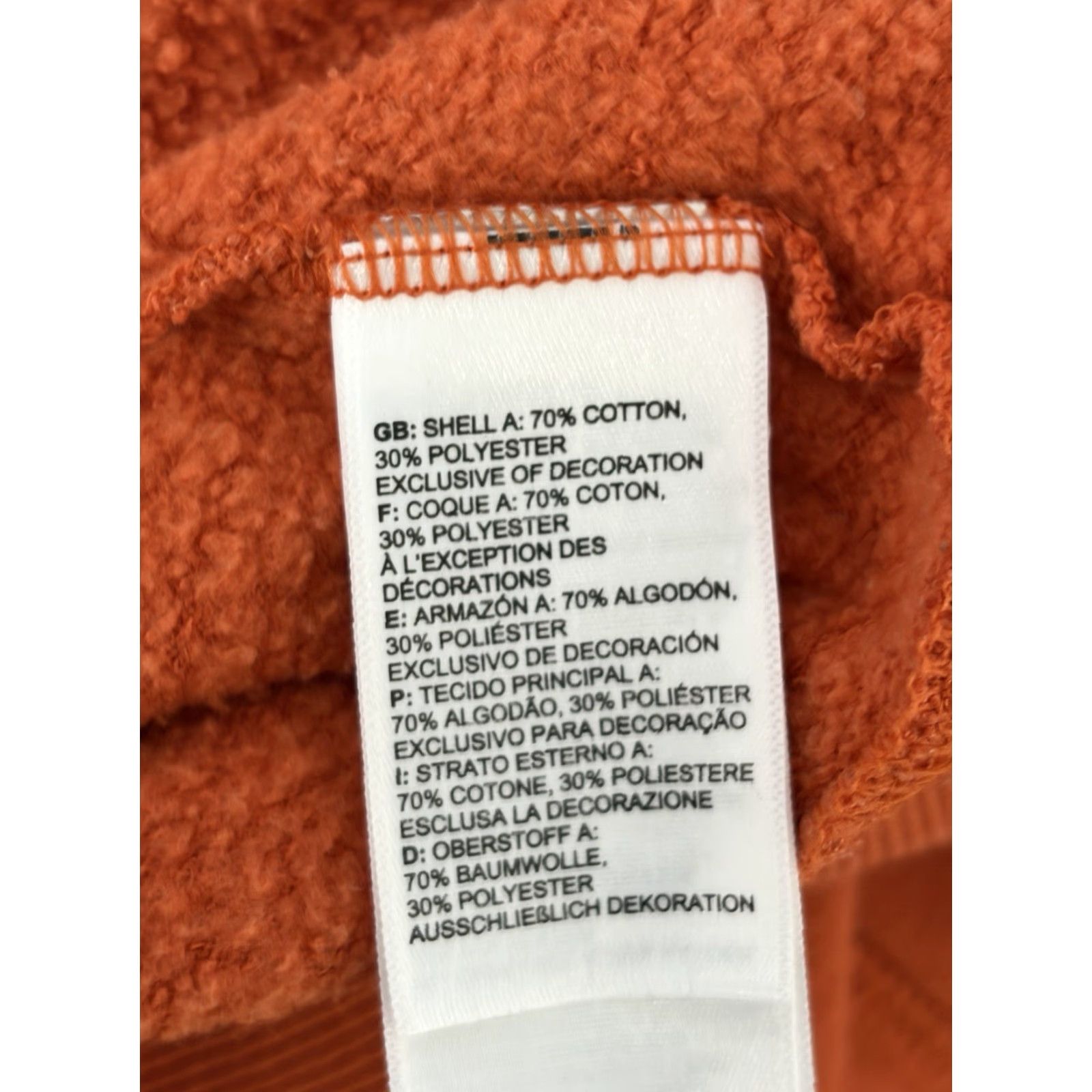 The North Face The North Face Women's Half Dome Pullover Hoodie Orange XL Pullover Sweatshirt Winter Winter, Spring, Fall Womens Size XL / US 12-14 / IT 48-50 - 6 Thumbnail