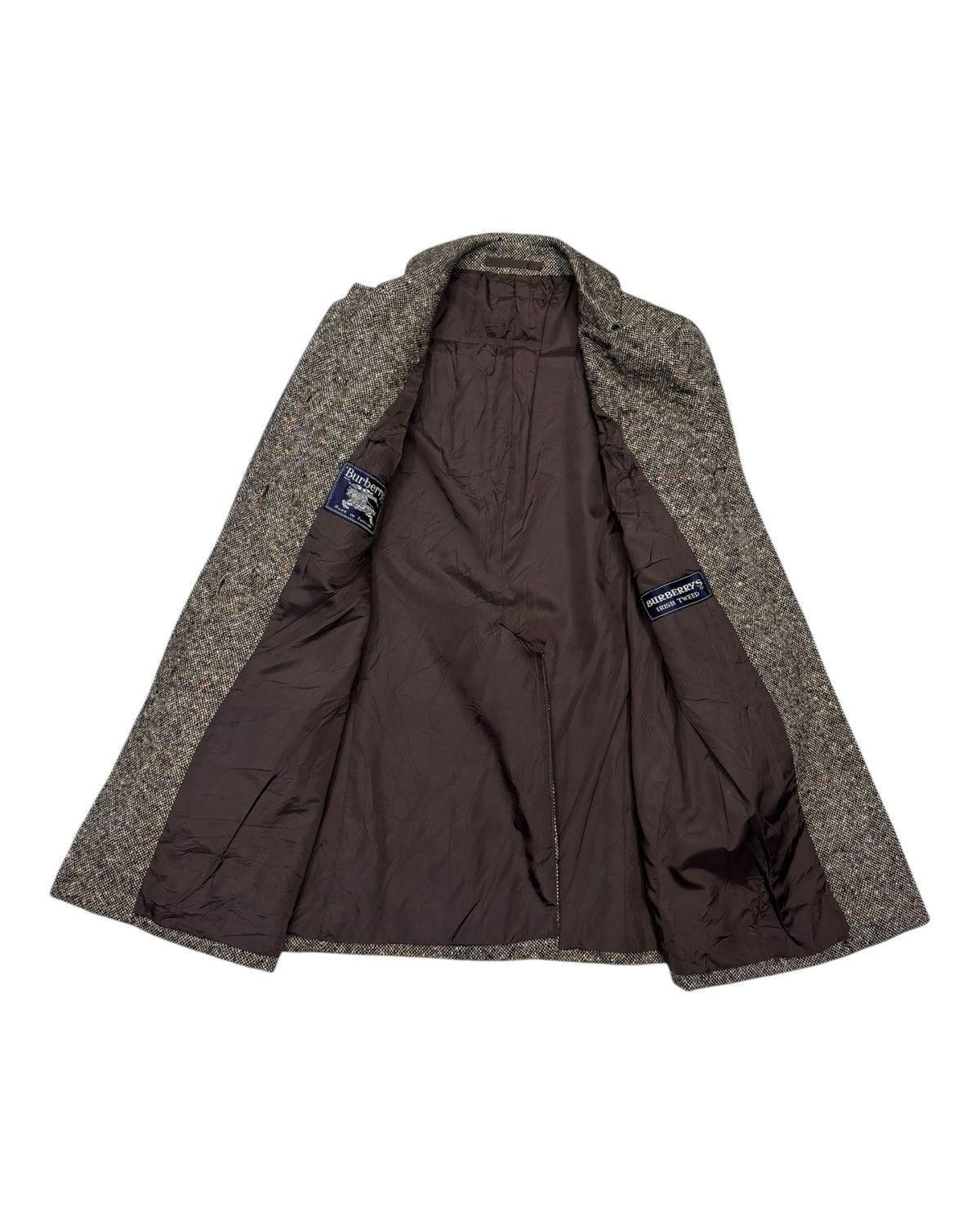 Burberry BURBERRY IRISH TWEED WOOL JACKET Size S / US 4 / IT 40 - 12 Thumbnail