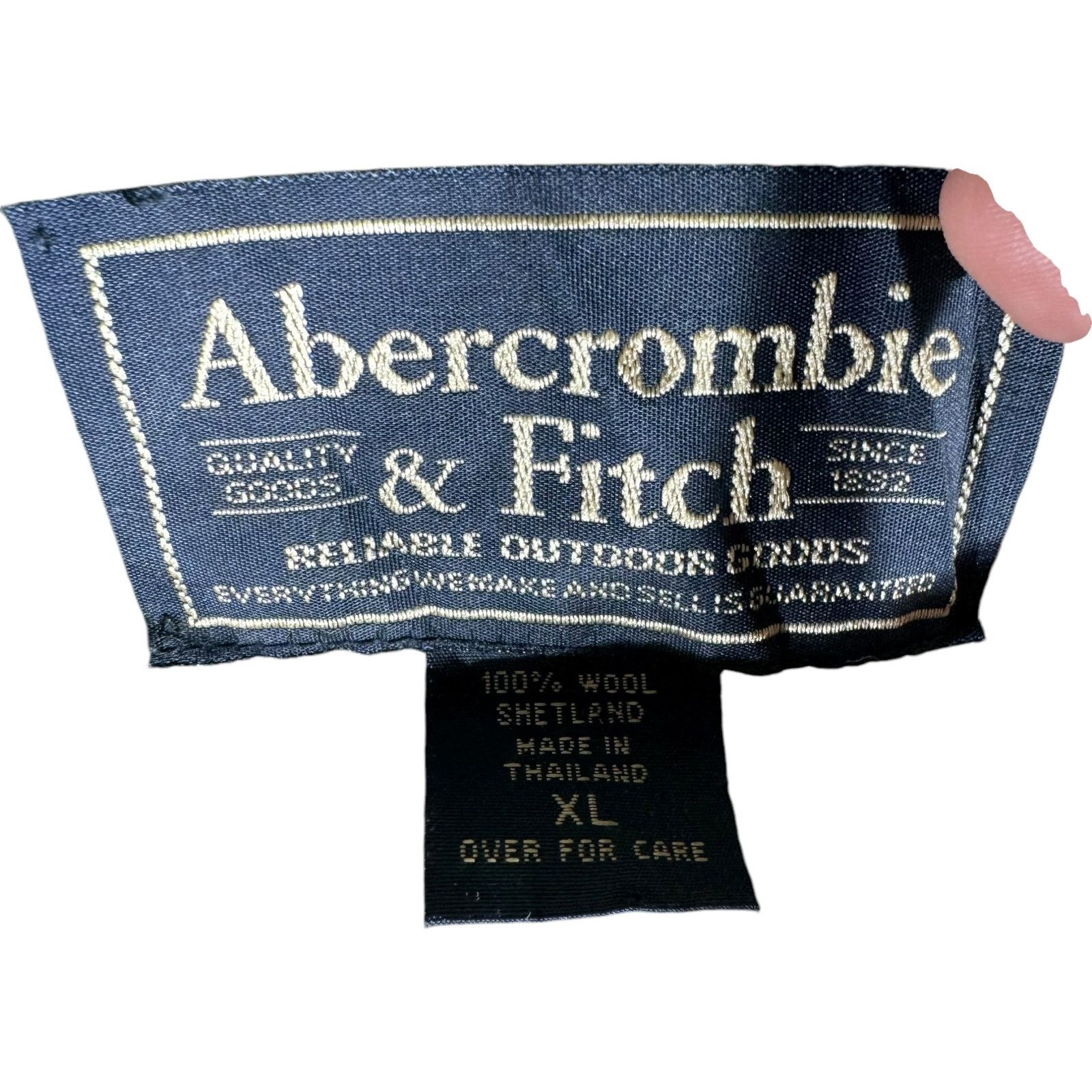 Abercrombie & Fitch Vintage Abercrombie & Fitch Wool Sweater Size US XL / EU 56 / 4 - 10 Thumbnail