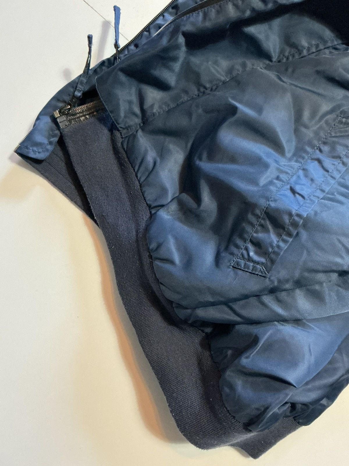 Whyred WHYRED Double Zip Military Army Hooded Bomber Flight Jacket Size US M / EU 48-50 / 2 - 12 Thumbnail