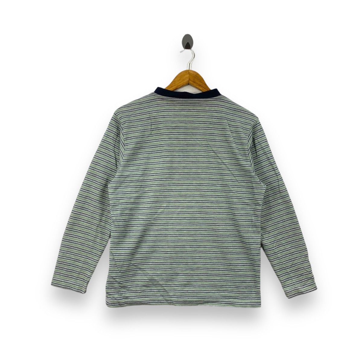 Hang Ten Vintage HANG TEN HAWAII Striped Henley Tee Shirt Top Size US M / EU 48-50 / 2 - 5 Thumbnail