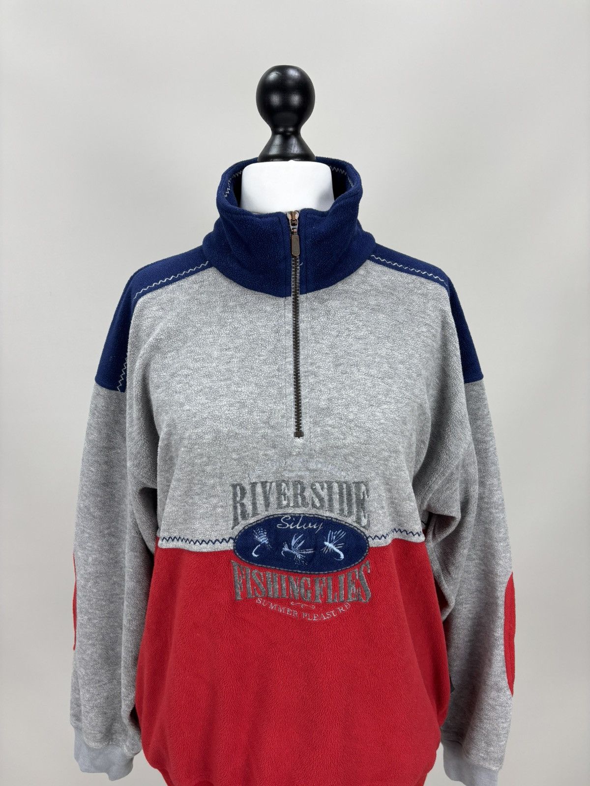 Other Mens fleece jacket Walking Silvy Size L Color Gray Size US L / EU 52-54 / 3 - 2 Thumbnail