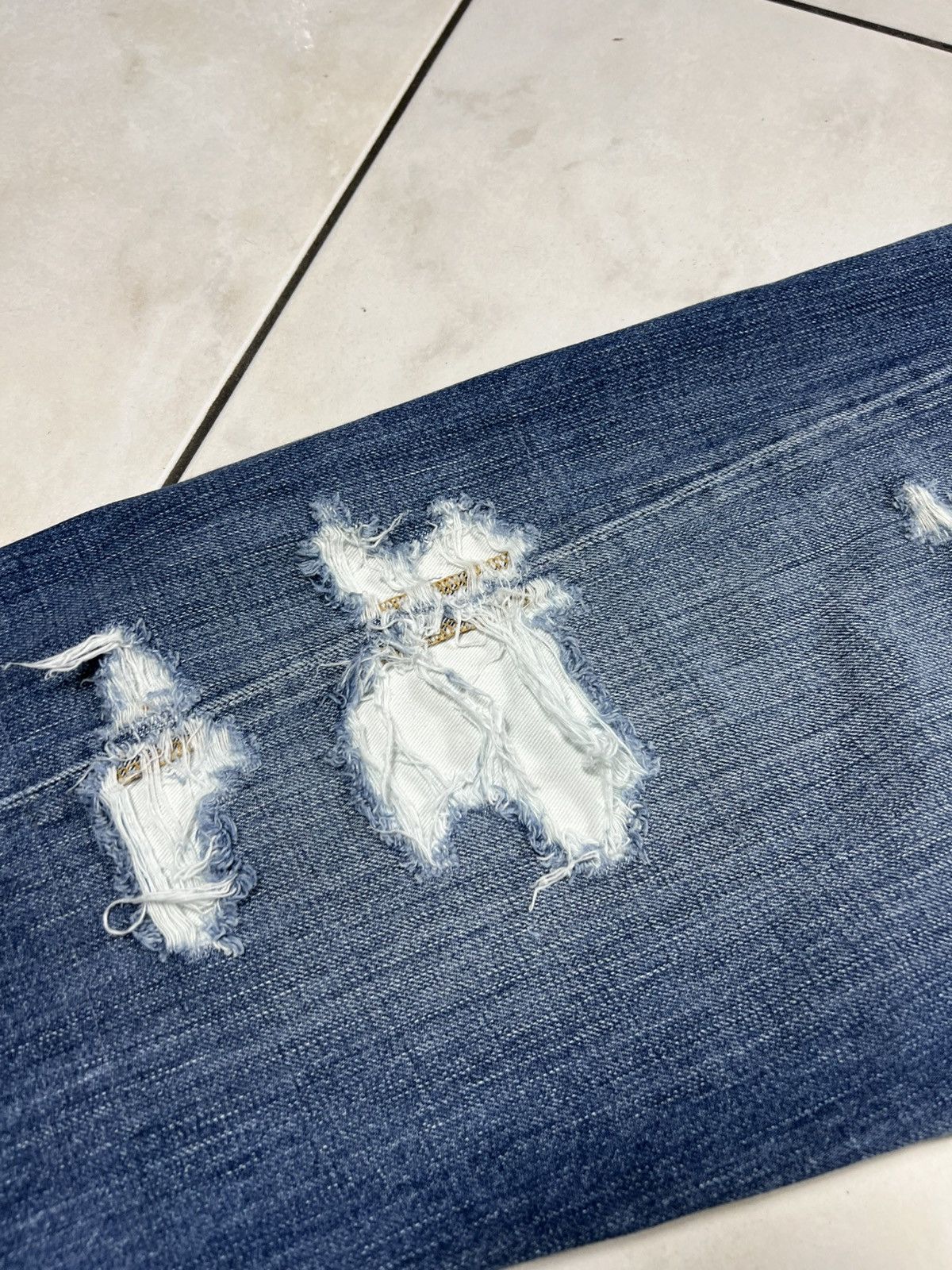Dsquared2 Dsquared2 rider jeans ripped distressed denim pants washed Size US 36 / EU 52 - 11 Thumbnail