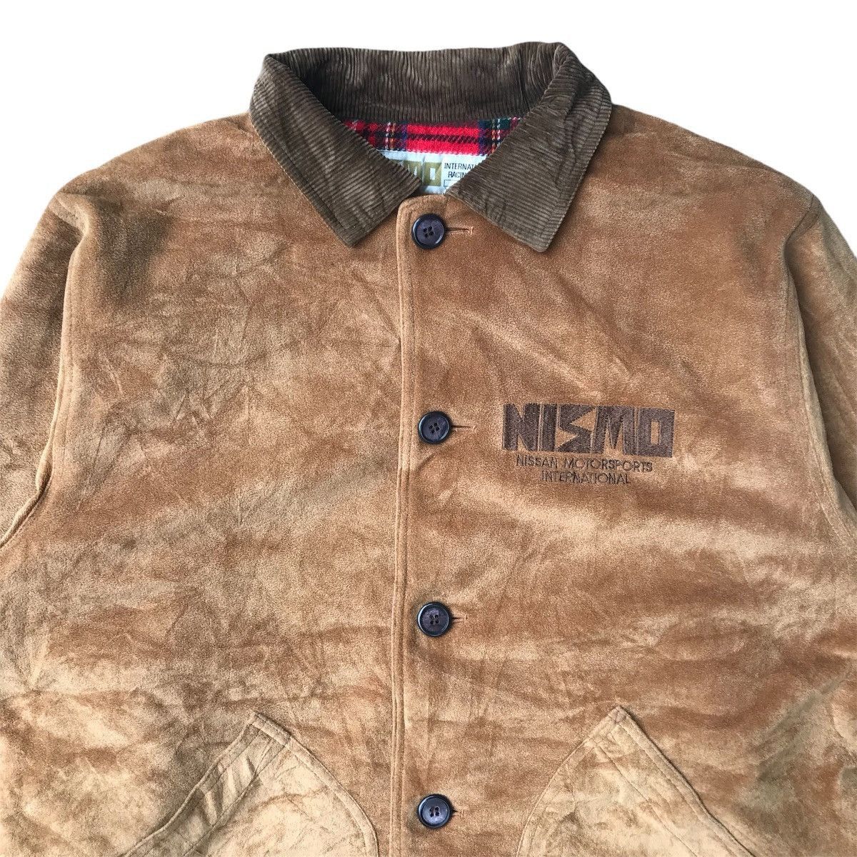 Vintage Vintage Nissan Nismo Old Logo Corduroy Tartan Coat Jacket Size US M / EU 48-50 / 2 - 6 Thumbnail