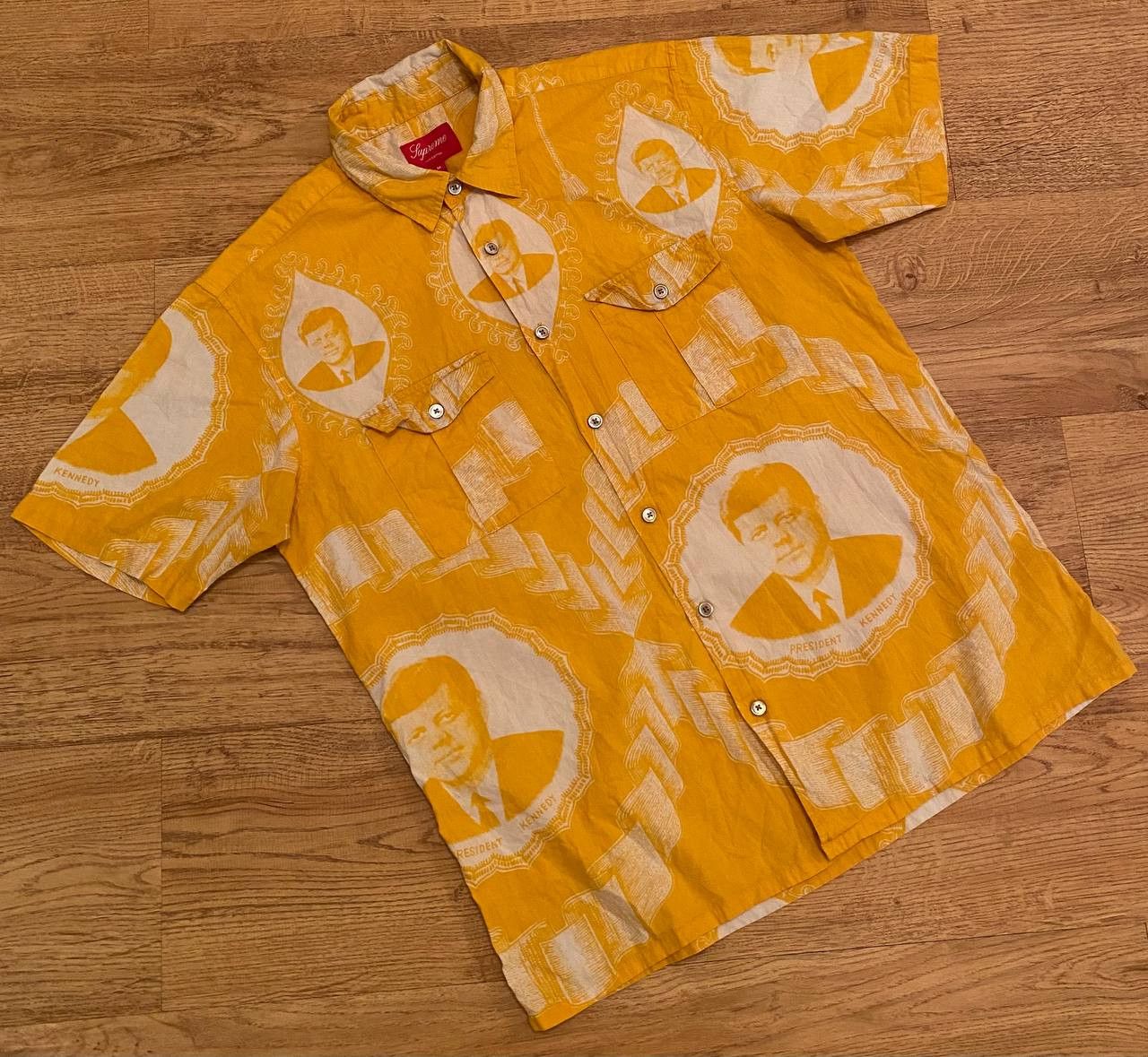 Supreme Supreme Kennedy Shirt S/S 2013 x Vintage Size US M / EU 48-50 / 2 - 2 Thumbnail