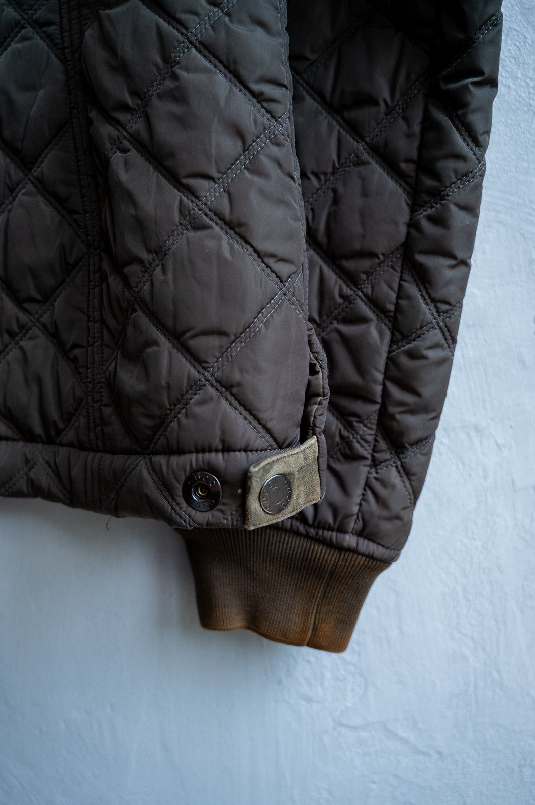 Gucci Gucci Fall 2005 runway suede mixed quilted puffer jacket Size US M / EU 48-50 / 2 - 7 Thumbnail