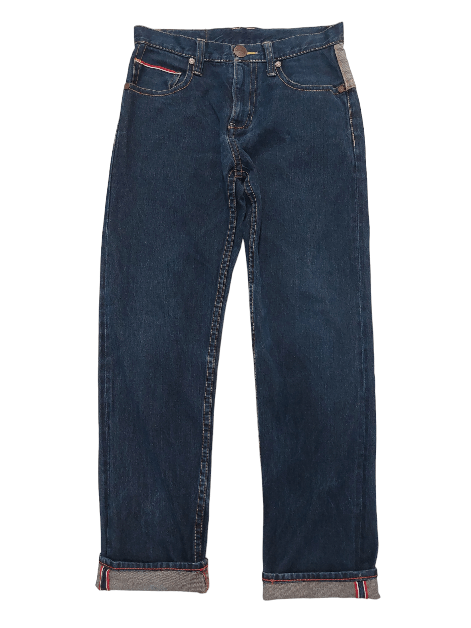 Other Co & Lu Big Logo Selvedge Denim Size US 30 / EU 46 - 3 Thumbnail