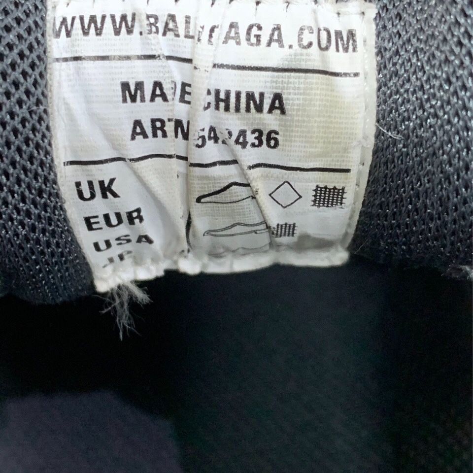 Balenciaga Balenciaga Track Sneakers Gray/Orange With Original Box & Ex Size US 5 / IT 35 - 7 Thumbnail