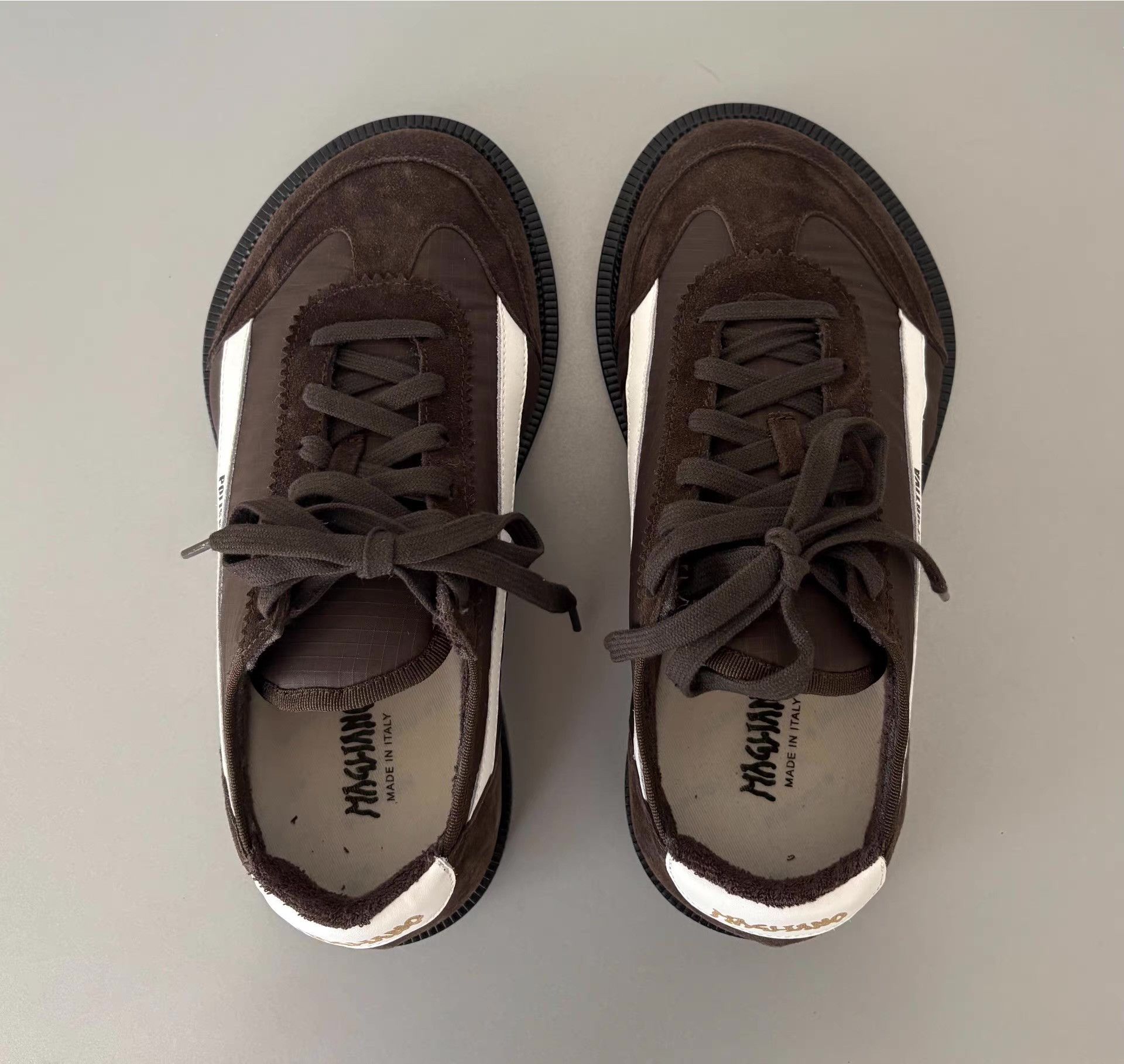 Magliano Magliano Men's Brown Retro Sneakers Ｑ21 Size US 7 / EU 40 - 2 Thumbnail