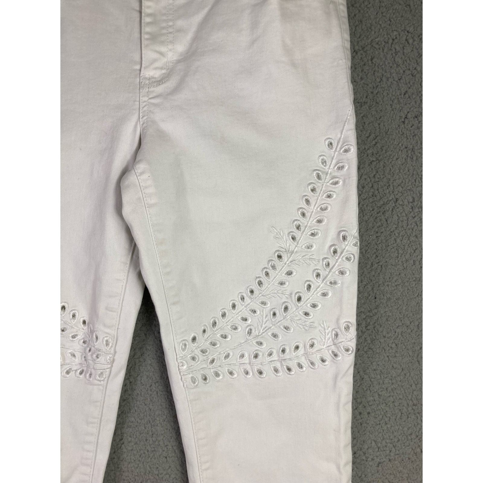 Other Rewash Jeans Pants Size 11 Womens White Denim Stretch Size 30" / US 8 / IT 44 - 12 Thumbnail