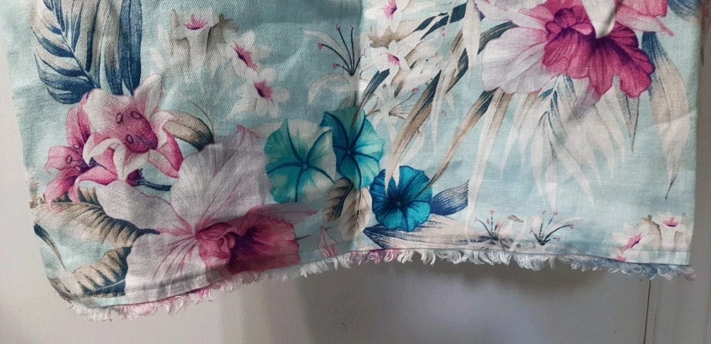 Tommy Bahama Tommy Bahama Lined Shift Dress 100% Linen Floral Motif Size M / US 6-8 / IT 42-44 - 11 Thumbnail