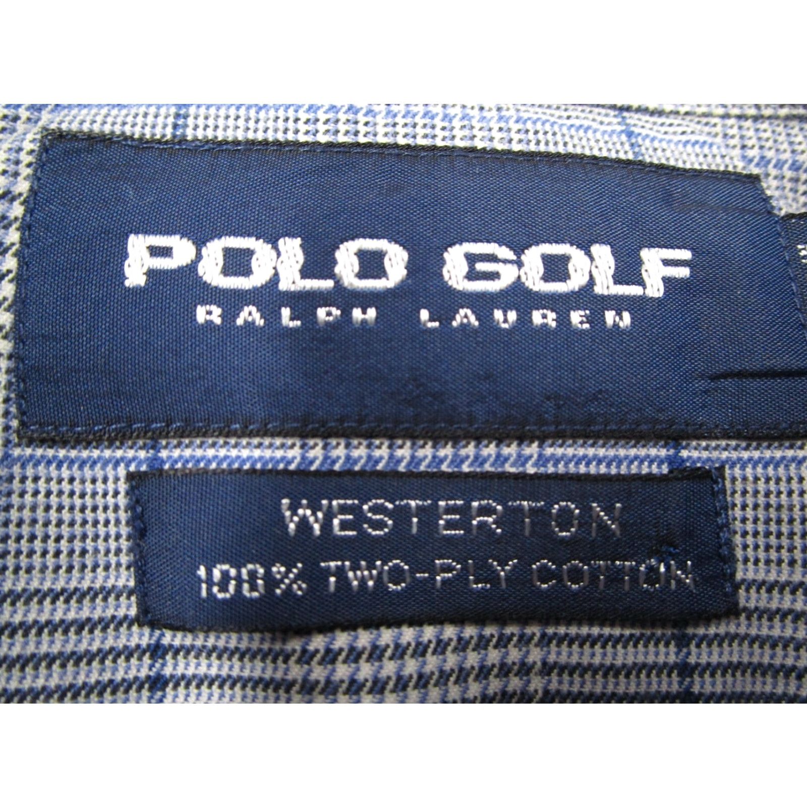 Ralph Lauren VINTAGE Polo Golf Ralph Lauren Shirt Mens XL Blue Plaid Westerton Button Down Pony Y2K Size US XL / EU 56 / 4 - 2 Thumbnail
