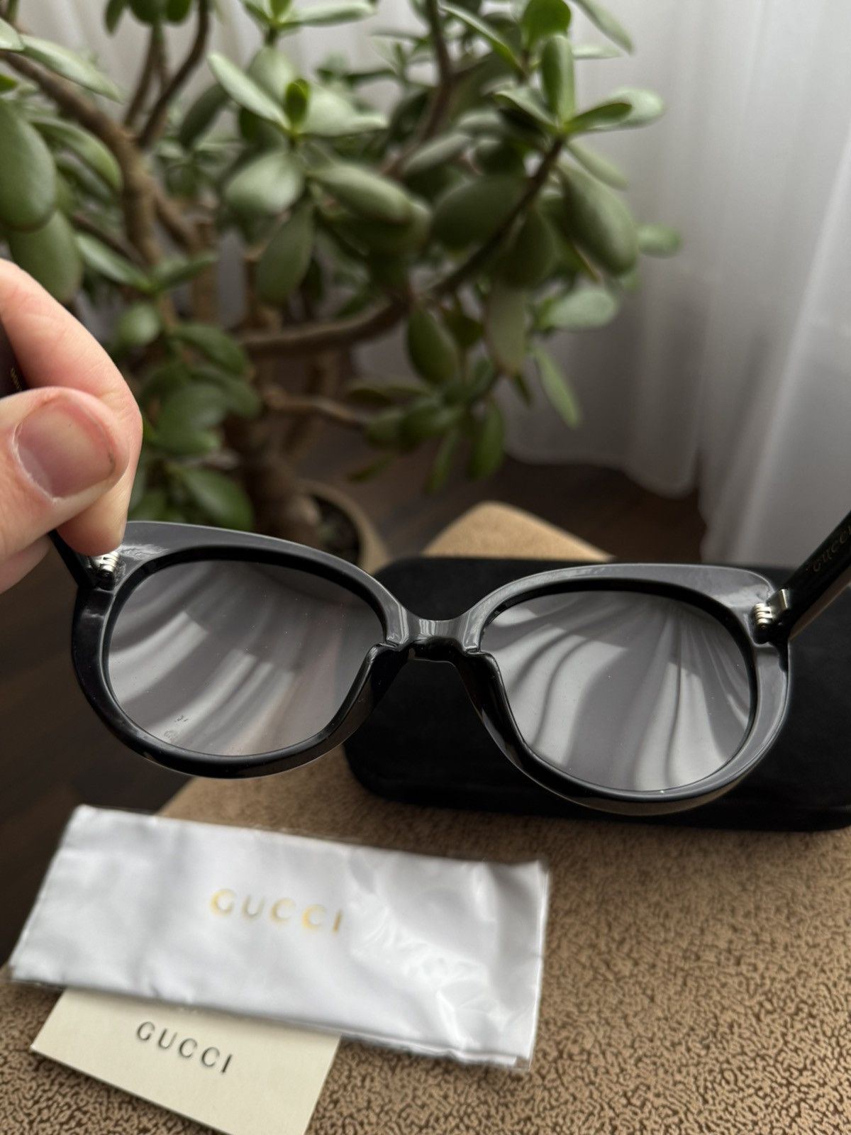 Gucci Gucci Cat Eye Glasses gg0325sa 002 Size ONE SIZE - 14 Thumbnail