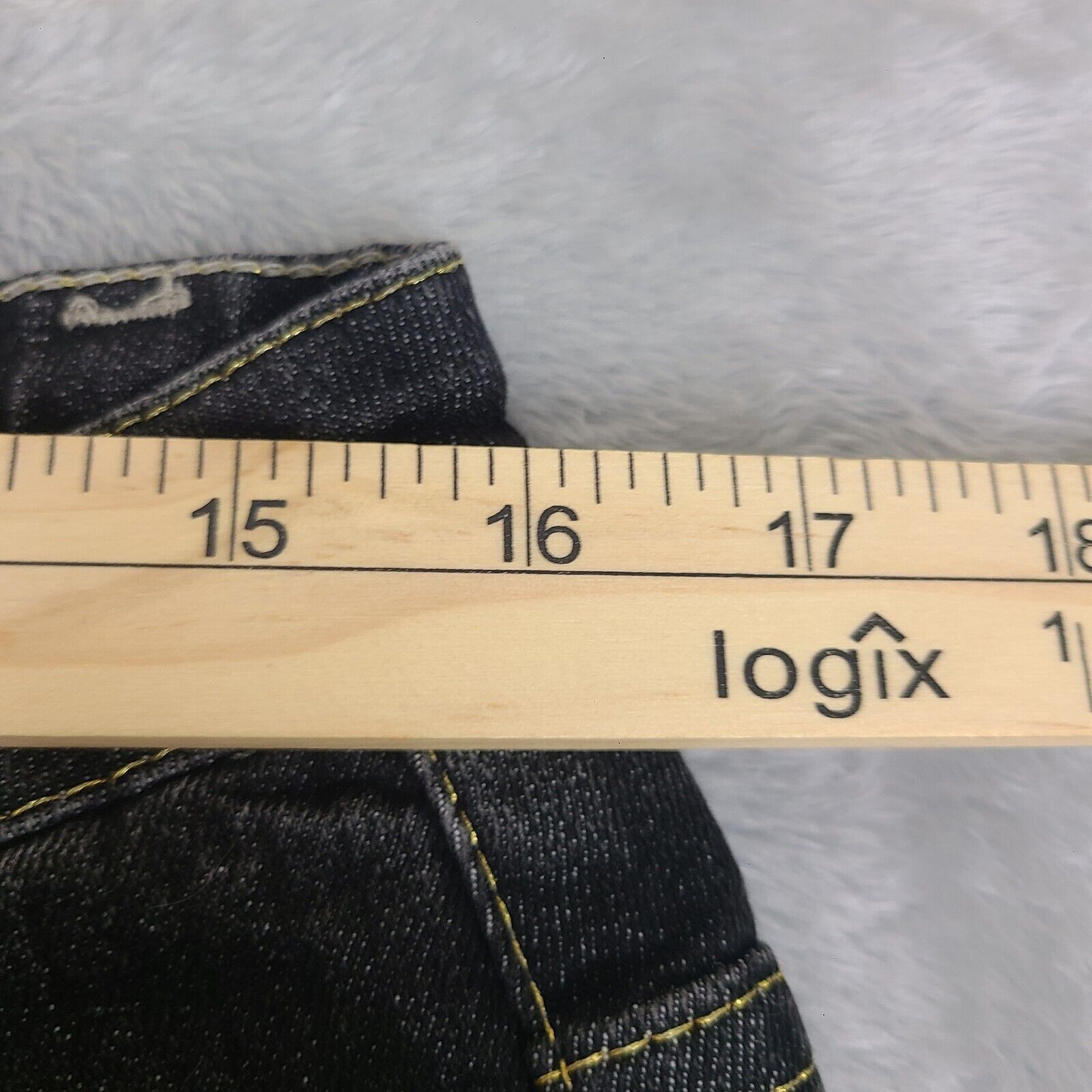 Other Crest Jeans Womens 15/16 Blue Denim Mid Rise Medium Wash Lad Size 38" / US 16 / IT 52 - 4 Thumbnail