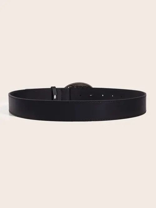 Designer Dark Vintage Belt Riveted Belts Menswear Accessories Size ONE SIZE - 4 Thumbnail