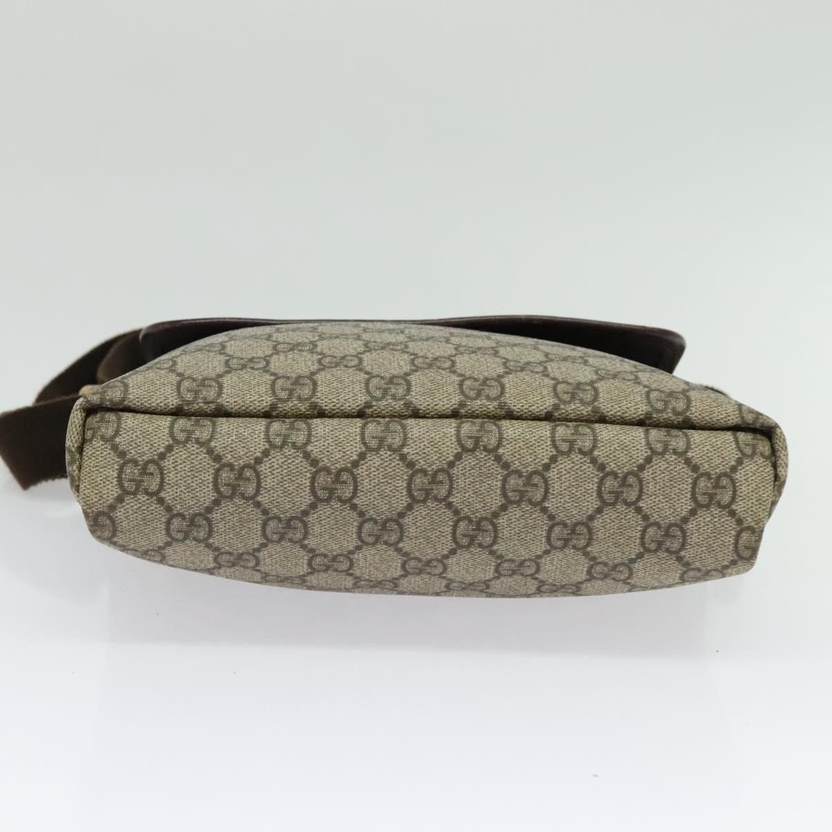 Gucci GUCCI GG Supreme Shoulder Bag Pvc Beige Silver Size ONE SIZE - 9 Thumbnail