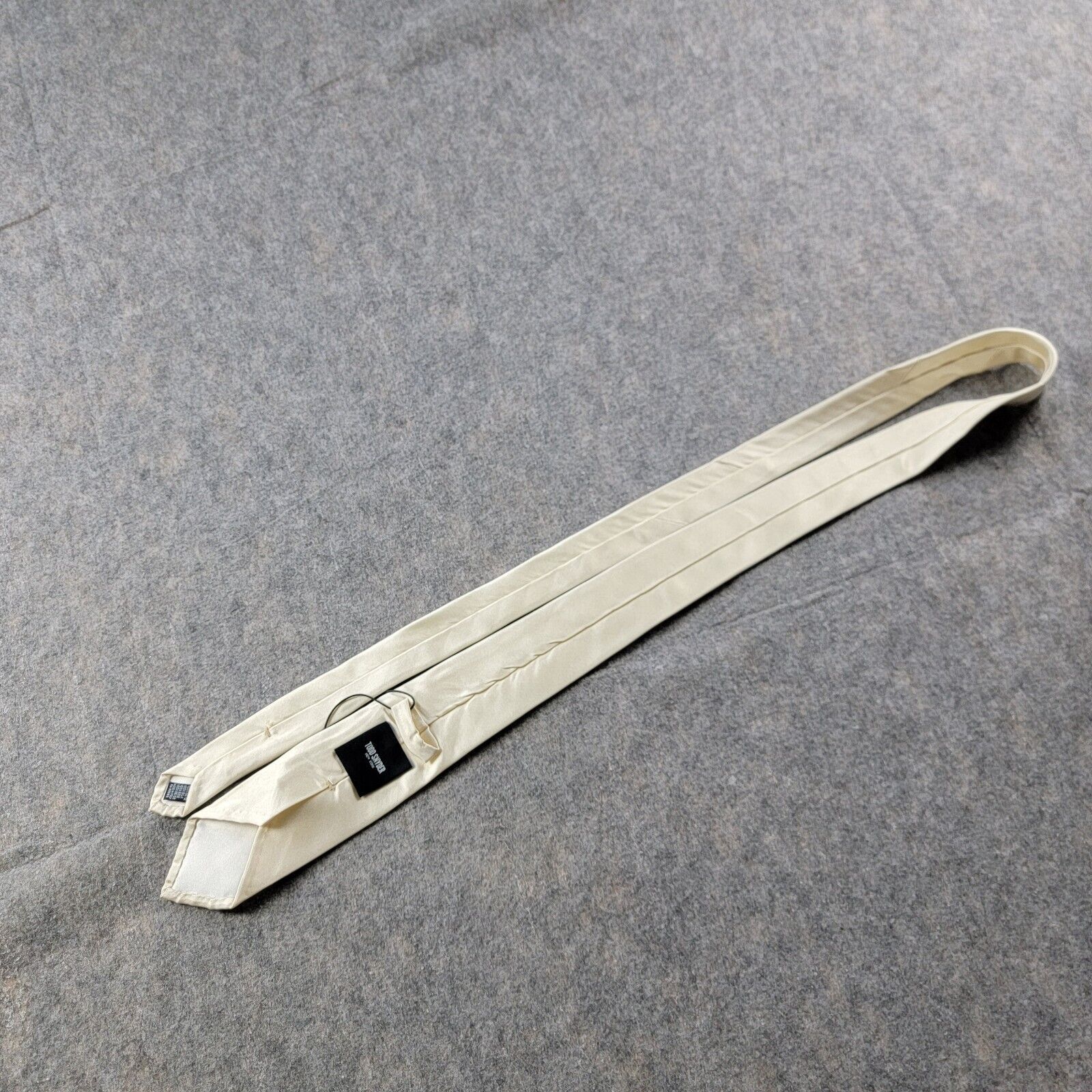Todd Snyder Todd Snyder Formal Silk Neck Tie Ivory NWT $158 Size ONE SIZE - 3 Thumbnail