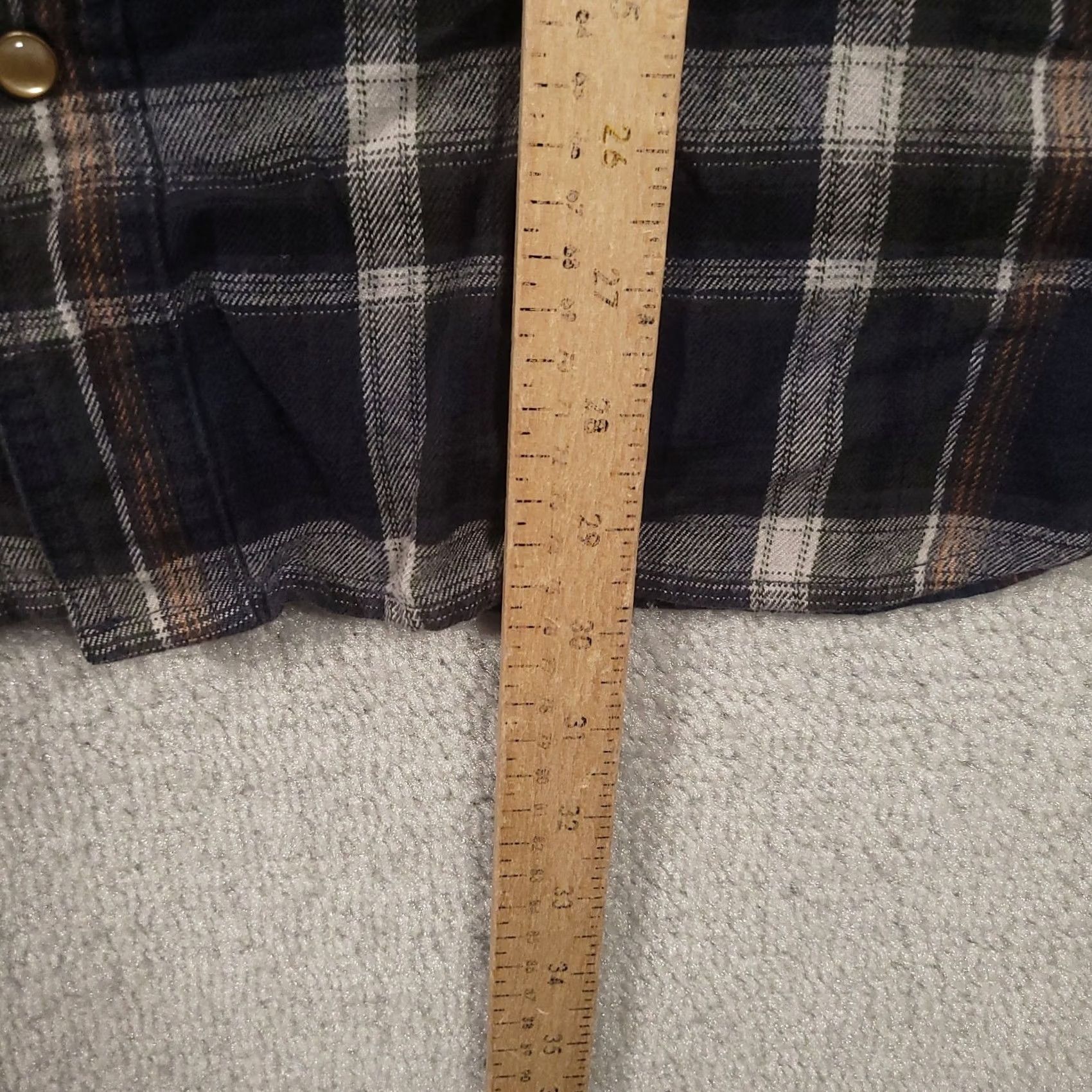 Carhartt Carhartt Shirt Men XL Relaxed Fit Pearl Snap Western Blue Plaid Size US XL / EU 56 / 4 - 6 Thumbnail