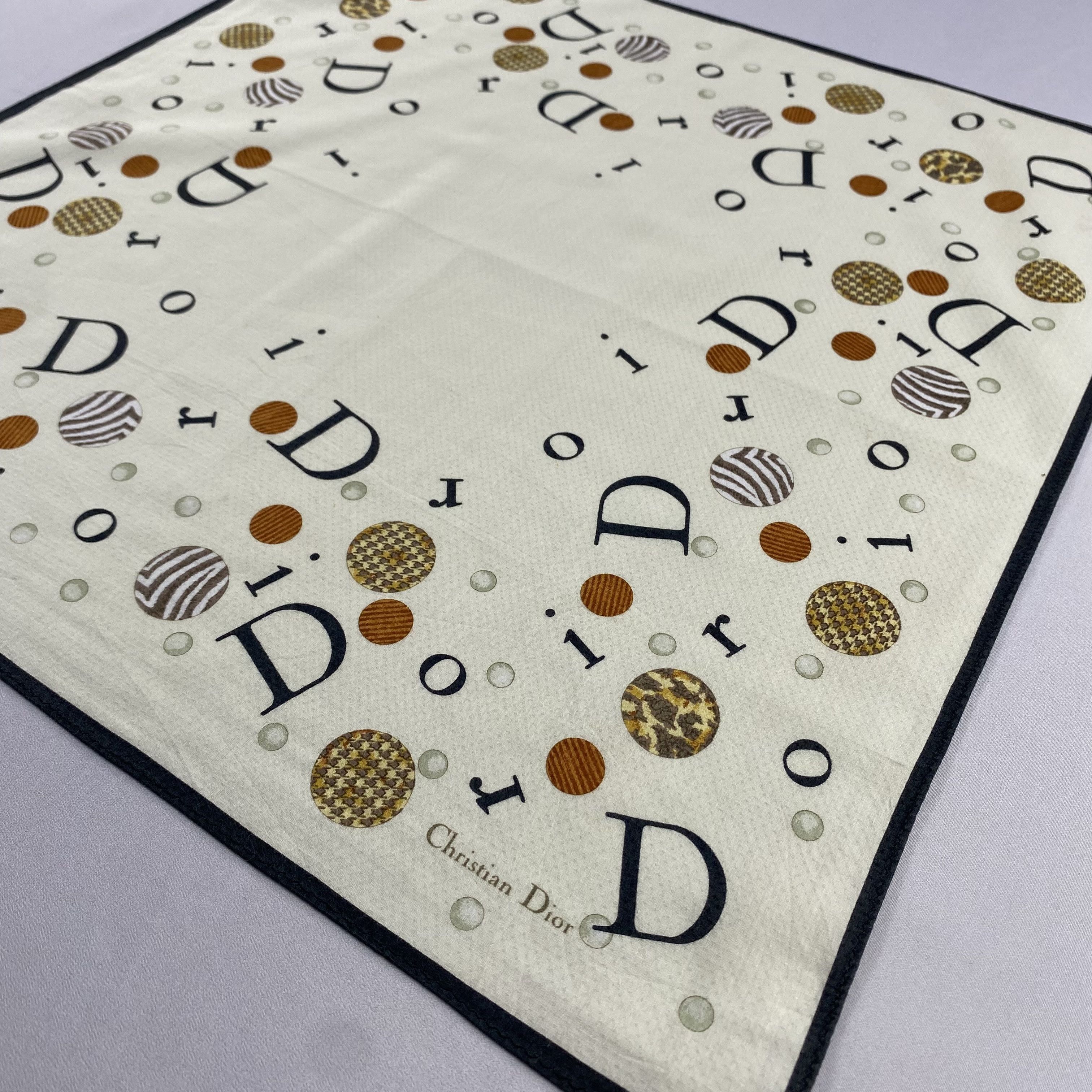 Christian Dior Monsieur × Vintage Christian Dior Monsieur Handkerchief / Neckerchief-P845 Size ONE SIZE - 2 Thumbnail
