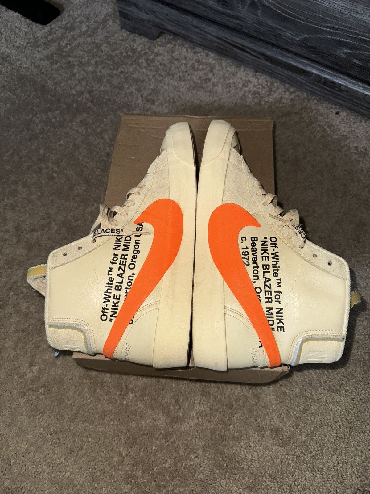 Off-White Off-White x Blazer Mid ‘All Hallows Eve’ Size US 11 / EU 44 - 12 Thumbnail