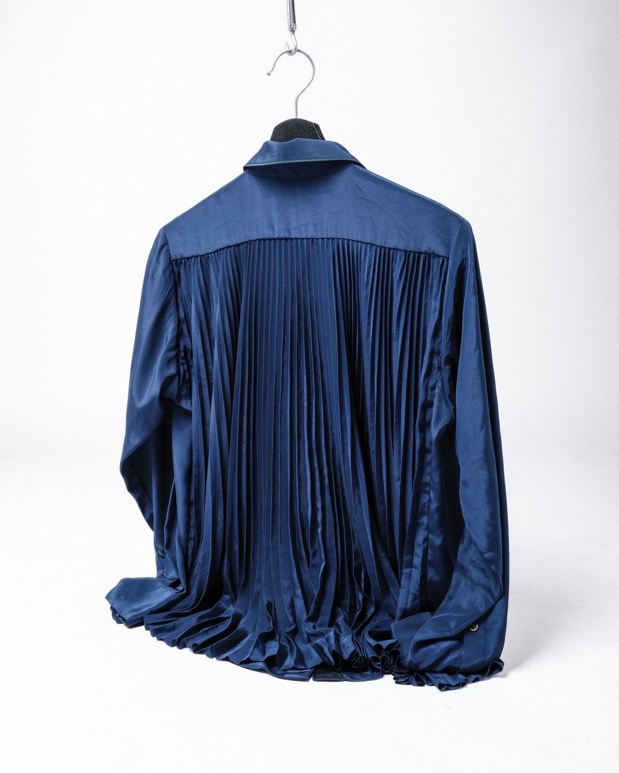 Sacai Sacai Luck Pleated Shirt Size M / US 6-8 / IT 42-44 - 2 Thumbnail