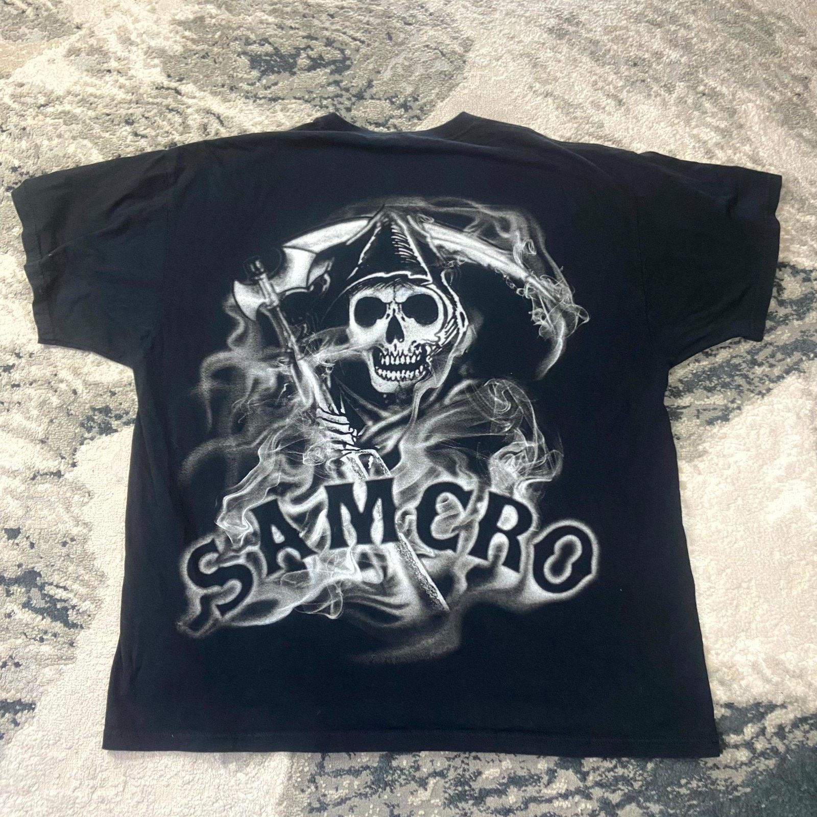 & Other Stories Sons Of Anarchy Y2K Grunge Goth T Shirt Sz 2XL Black Samcro Size US XXL / EU 58 / 5 - 1 Thumbnail
