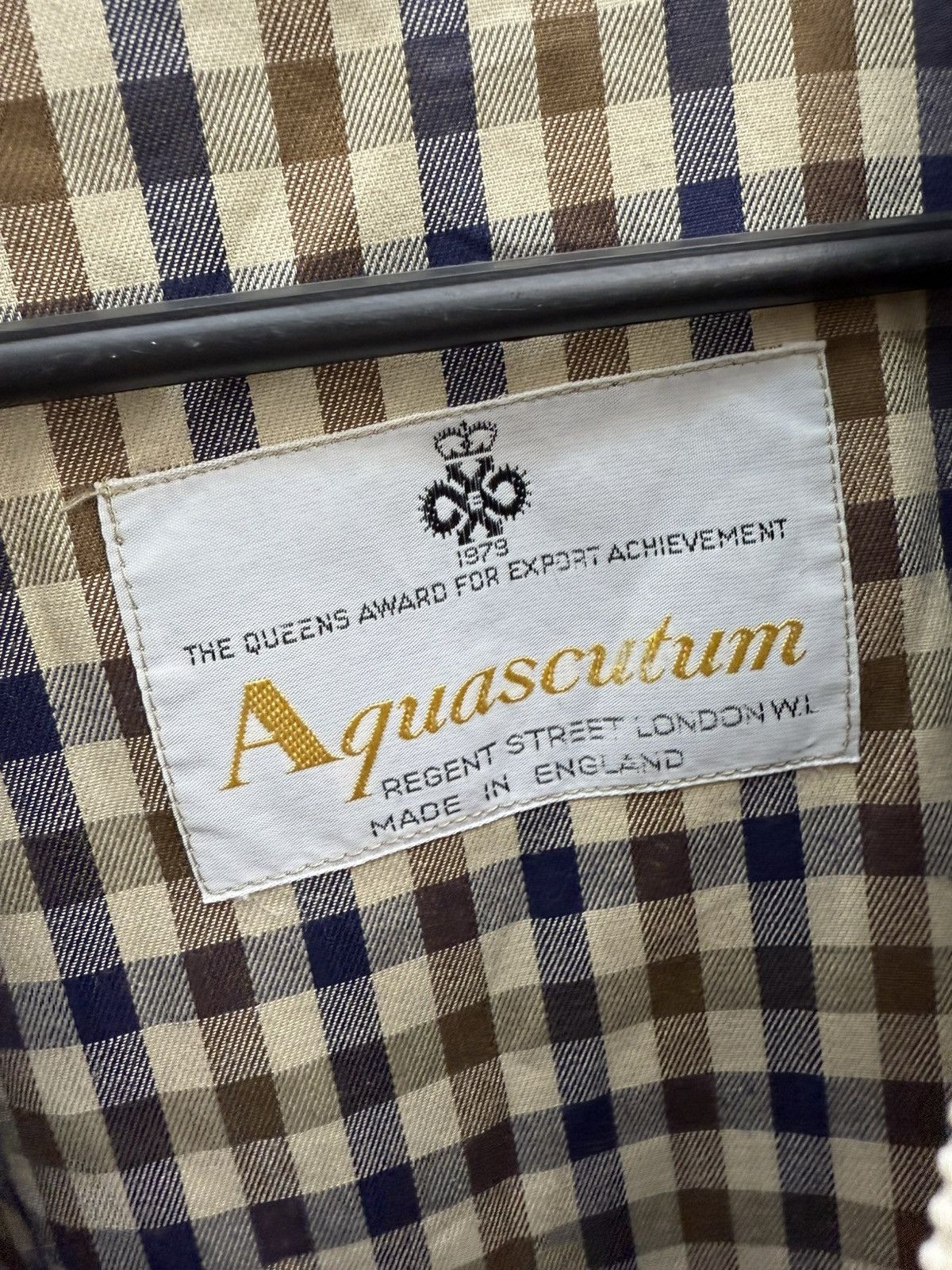 Aquascutum Vintage Aquascutum Check Lining Bomber Zip Jacket Size US M / EU 48-50 / 2 - 4 Thumbnail
