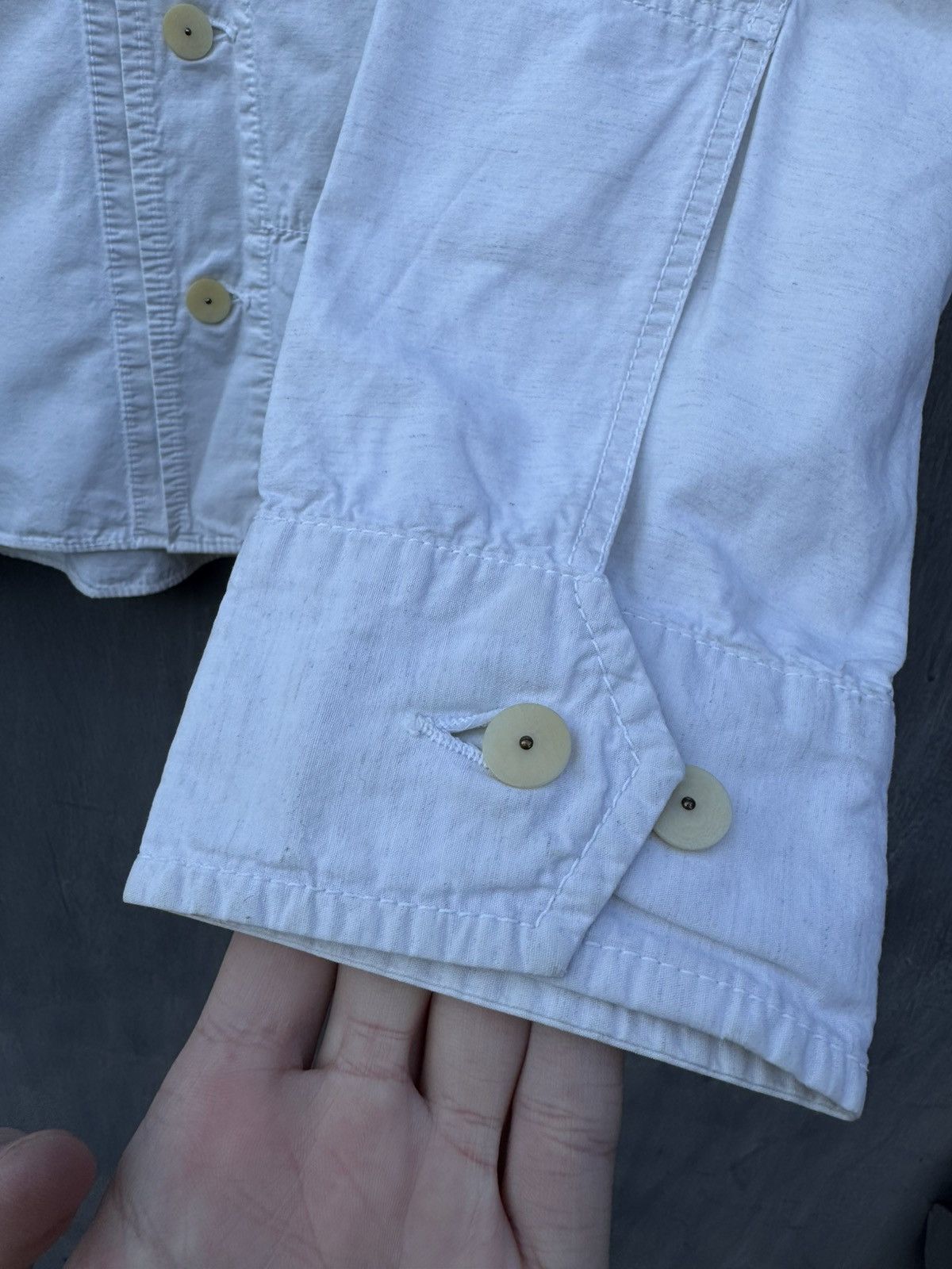 Nigel Cabourn Nigel cabourn military shirt size 50 made in japan Size US L / EU 52-54 / 3 - 6 Thumbnail
