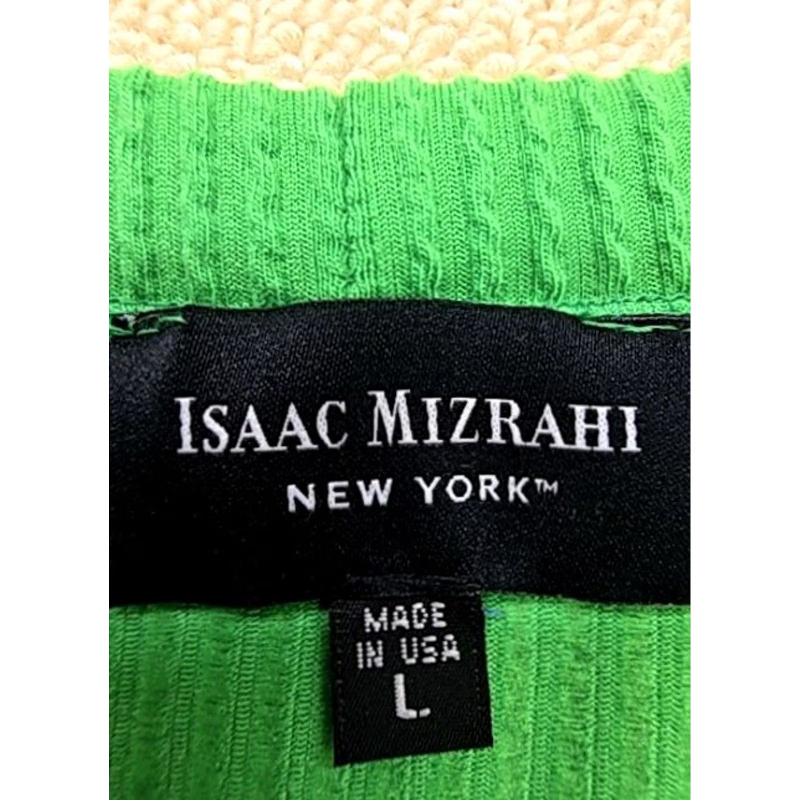 Isaac Mizrahi Isaac Mizrahi Green Maxi Dress Sleeveless Crew Neck Ruched Waist L Size L / US 10 / IT 46 - 4 Thumbnail