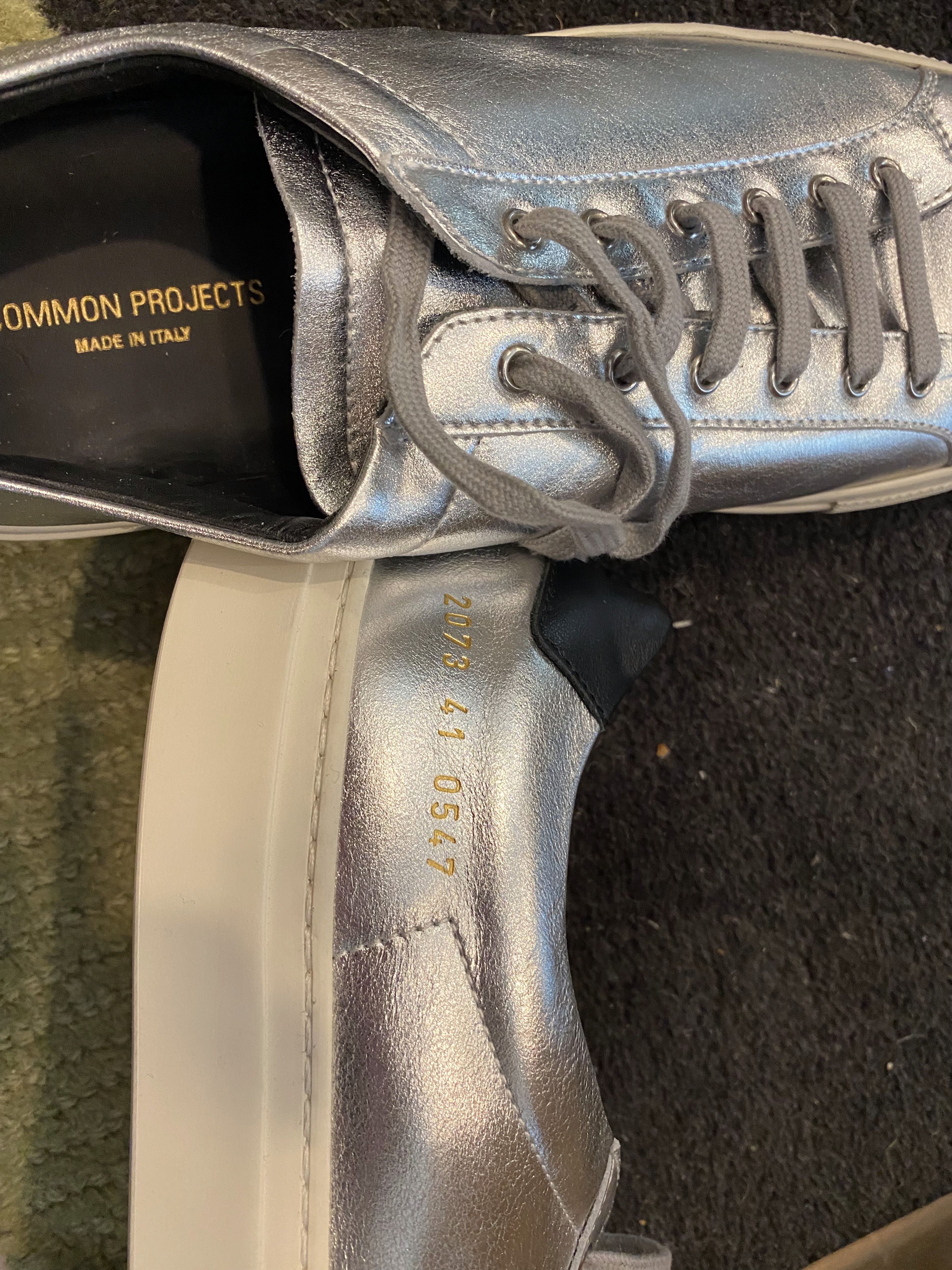 Common Projects Common Projects Achilles Shiny Silver Size 41 Size US 8 / EU 41 - 2 Thumbnail