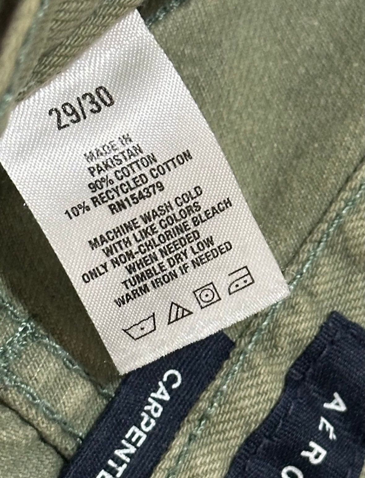 Aeropostale Aeropostale Mens Green Carpenter Jeans Size US 29 - 10 Thumbnail